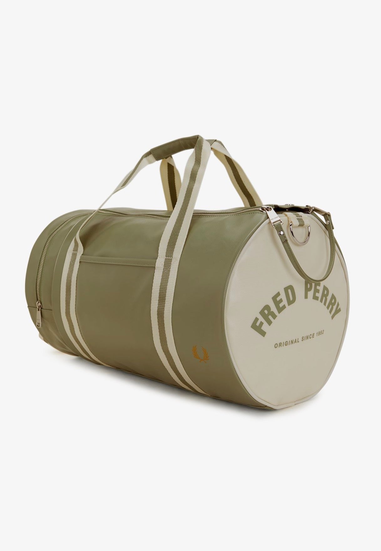 Fred Perry - Classic Barrel Olive Mint - Dufflebag | Neutral-Image