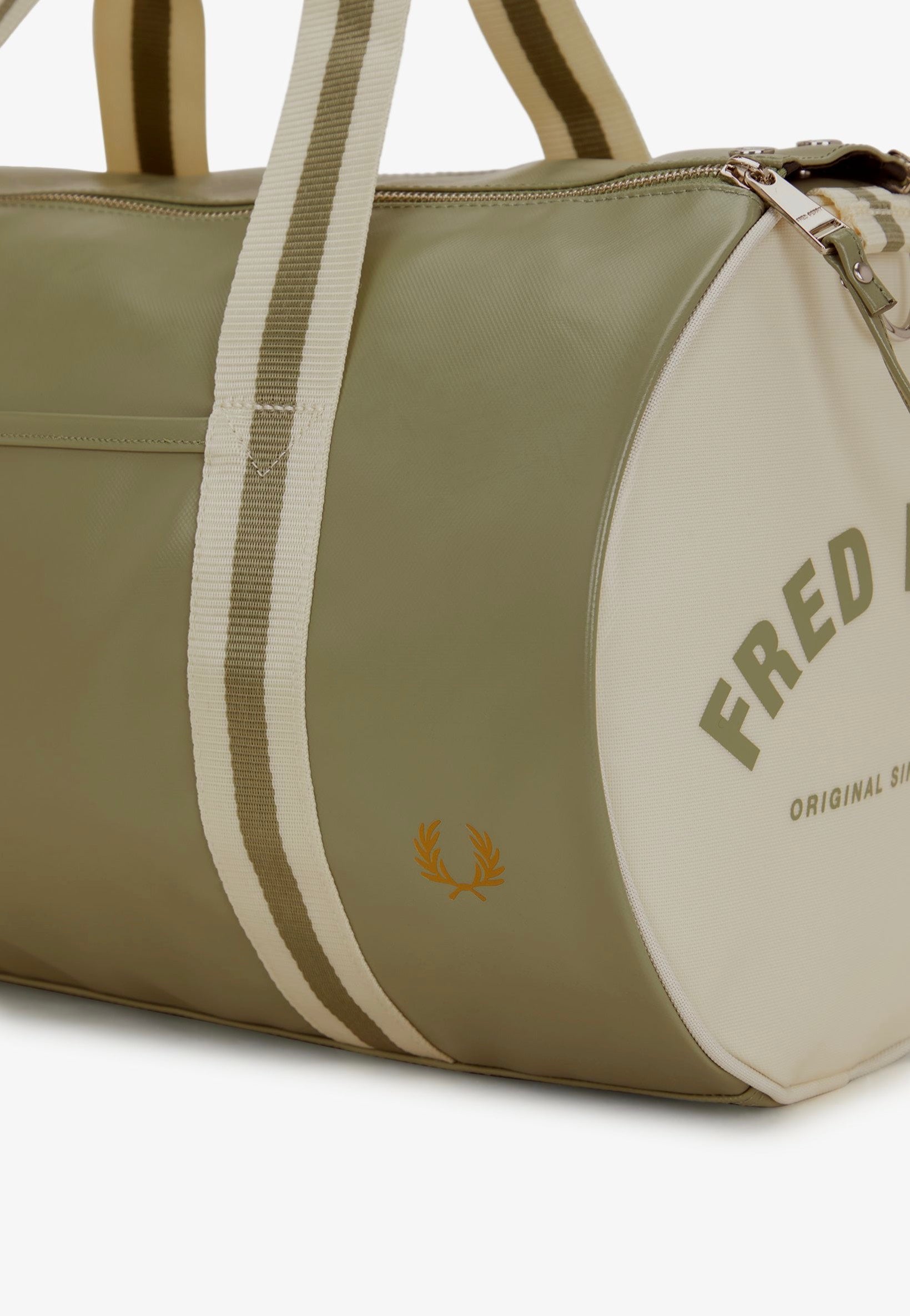 Fred Perry - Classic Barrel Olive Mint - Dufflebag | Neutral-Image