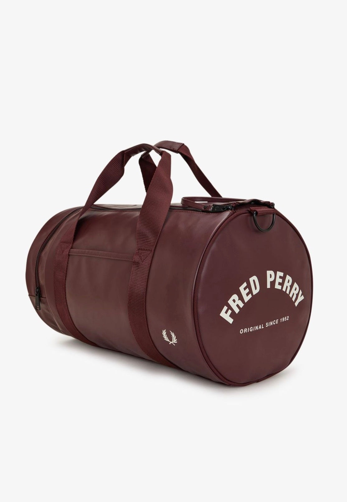 Fred Perry - Tonal Classic Barrel Oxblood - Dufflebag | Neutral-Image