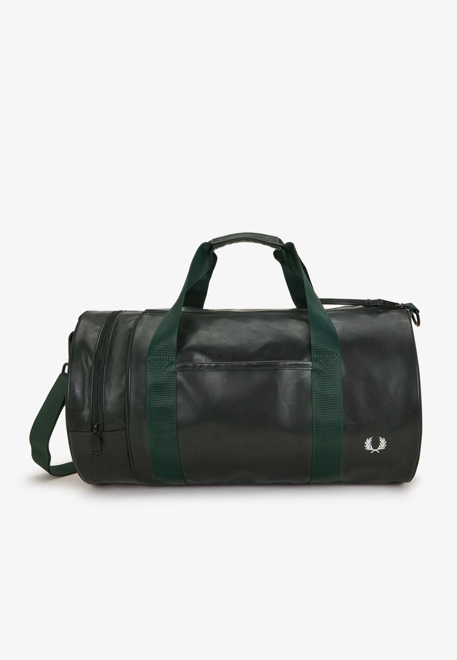 Fred Perry - Tonal Classic Barrel Night Green - Dufflebag | Neutral-Image