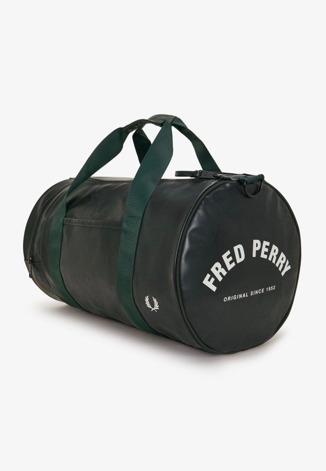Fred Perry - Tonal Classic Barrel Night Green - Dufflebag | Neutral-Image