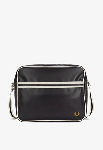 Fred Perry - Classic Shoulder Black/ Ecru - Bag | Neutral-Image