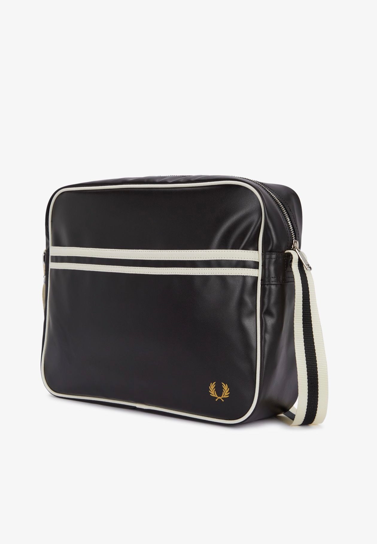 Fred Perry - Classic Shoulder Black/ Ecru - Bag | Neutral-Image