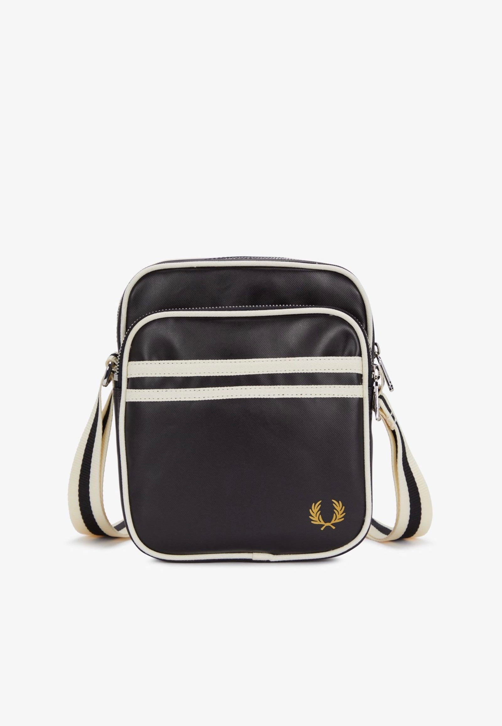 Fred Perry - Classic Side Black/Ecru - Travel Bag | Neutral-Image