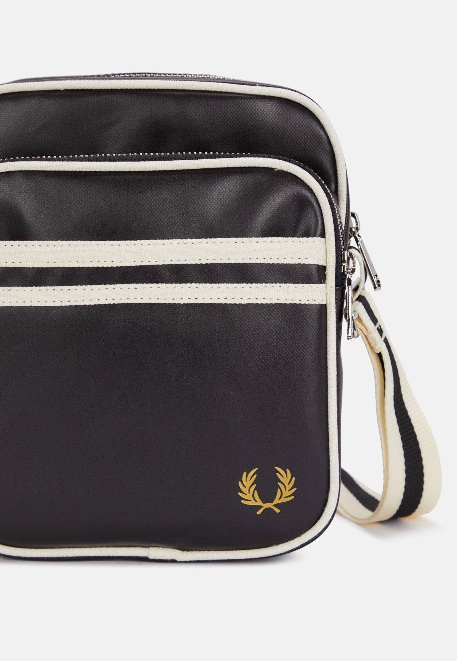 Fred Perry - Classic Side Black/Ecru - Travel Bag | Neutral-Image