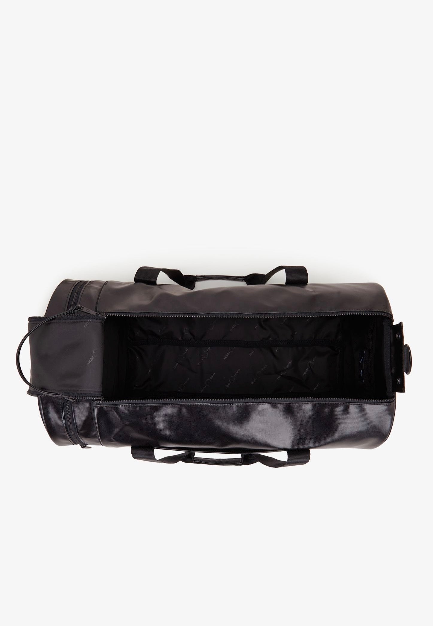 Fred Perry - Tonal Large Barrel Black/Gold - Dufflebag | Neutral-Image