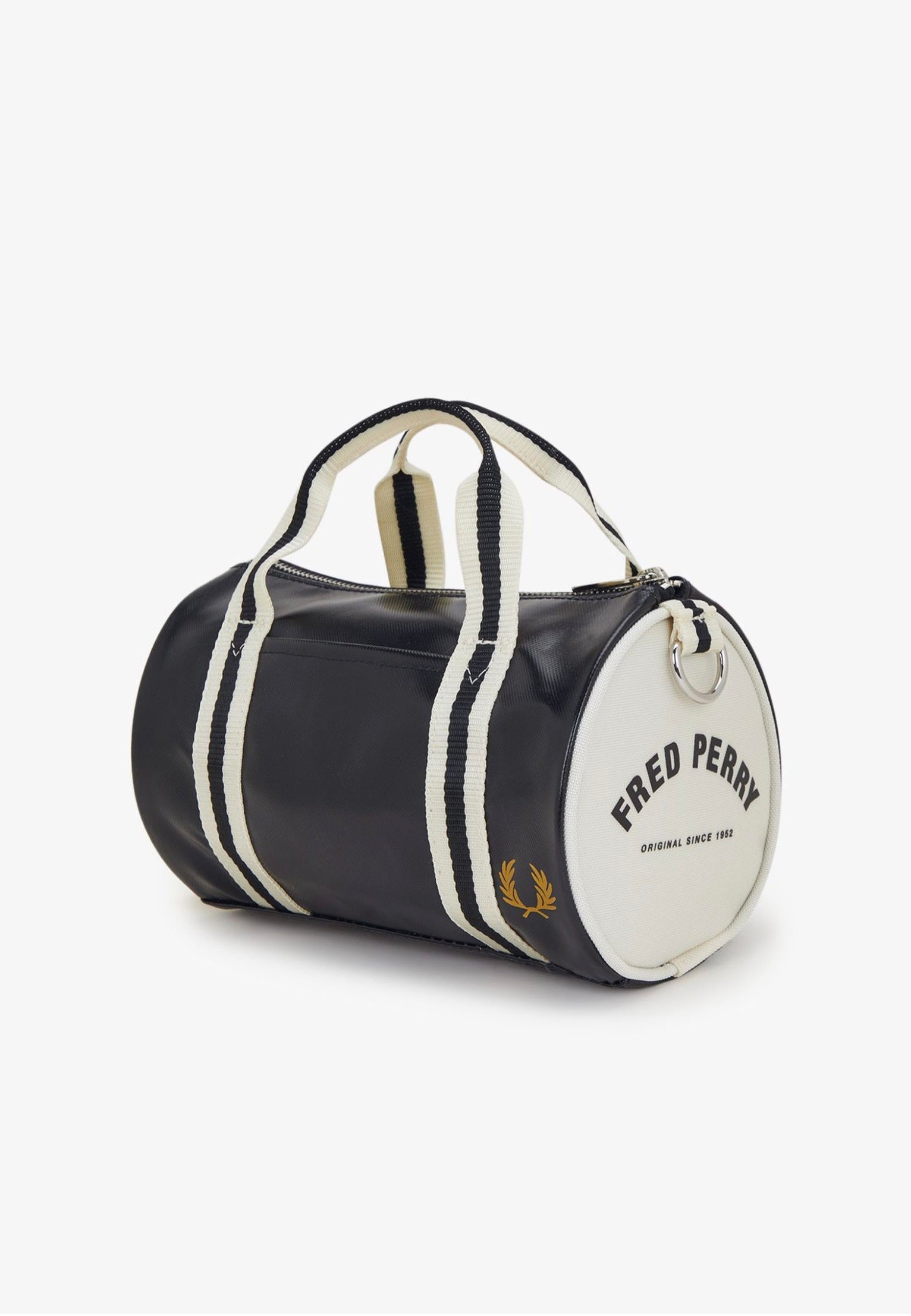 Fred Perry - Classic Mini Barrel Black/Ecru - Dufflebag | Neutral-Image