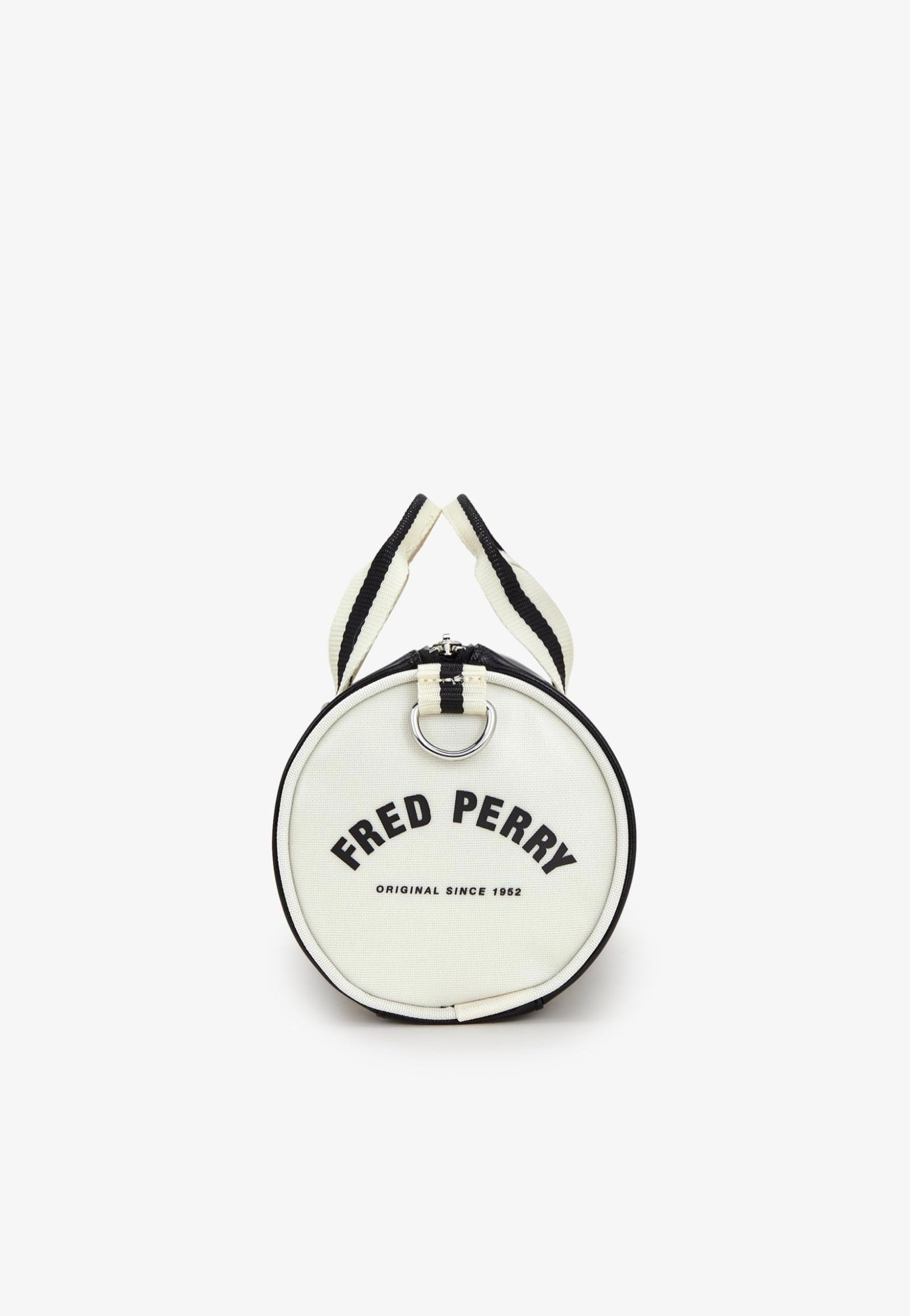 Fred Perry - Classic Mini Barrel Black/Ecru - Dufflebag | Neutral-Image