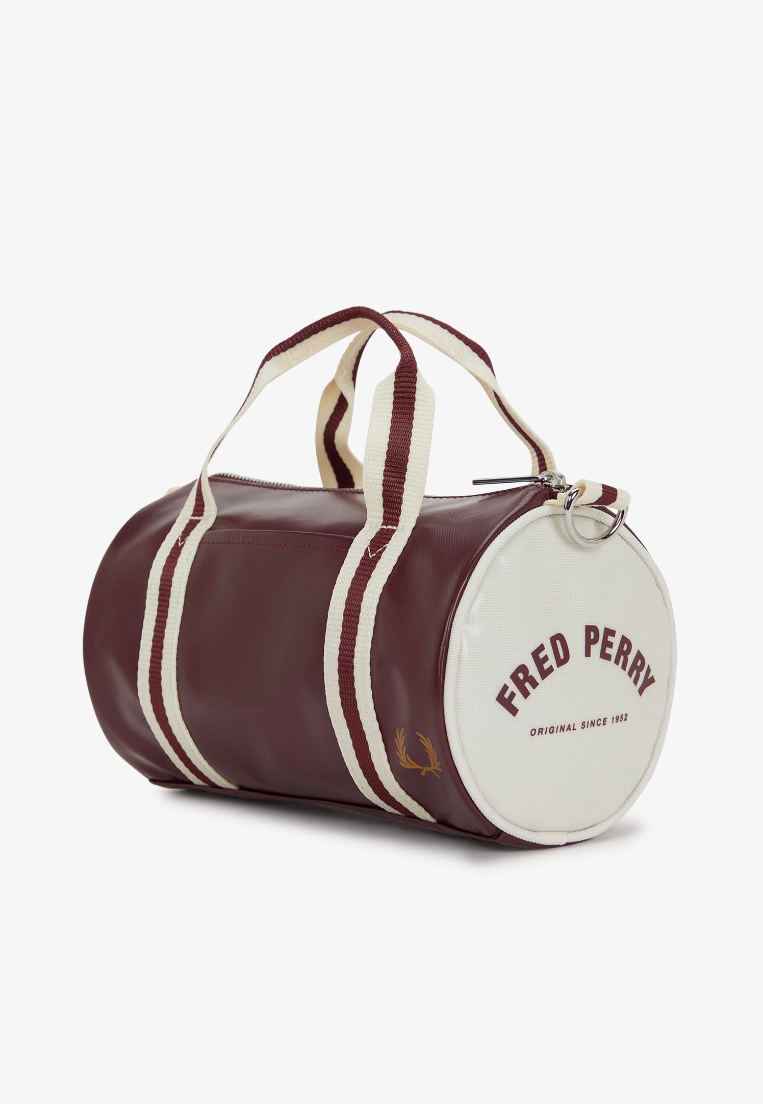 Fred Perry - Classic Mini Barrel Oxblood/Ecru - Dufflebag | Neutral-Image