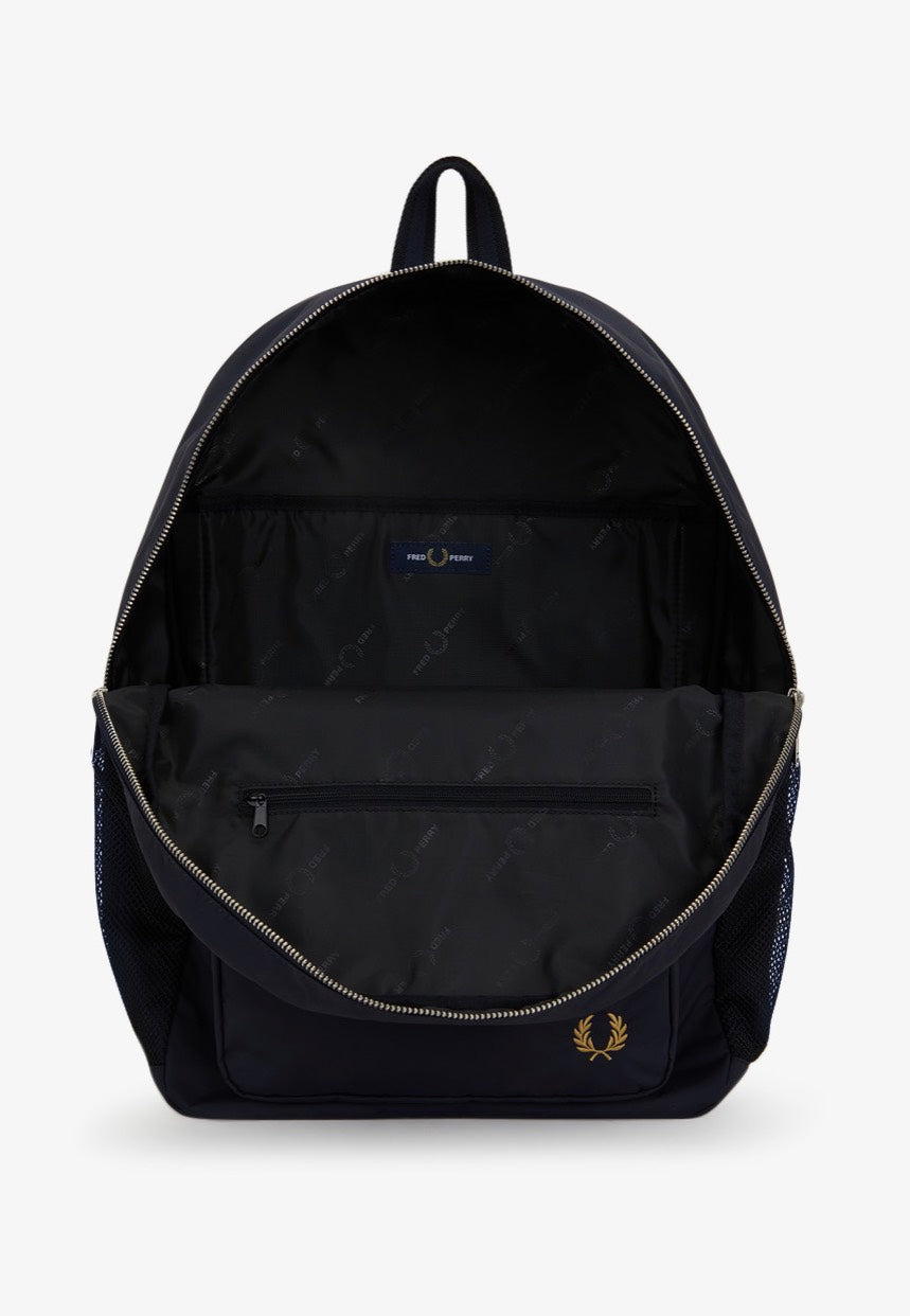 Fred Perry - Brentham Nylon Navy - Backpack | Neutral-Image