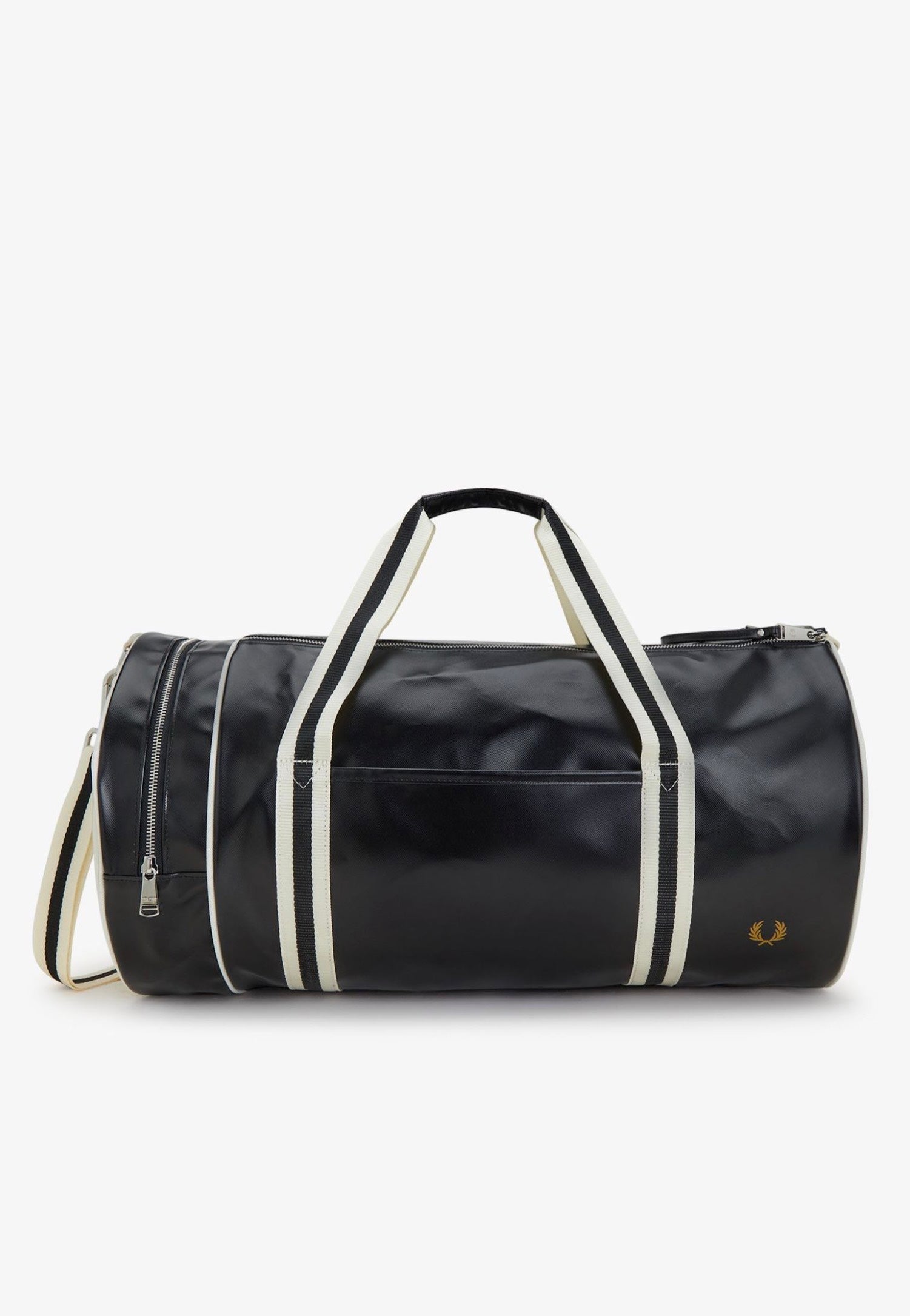 Fred Perry - Classic Large Barrel Black/Ecru - Dufflebag | Neutral-Image