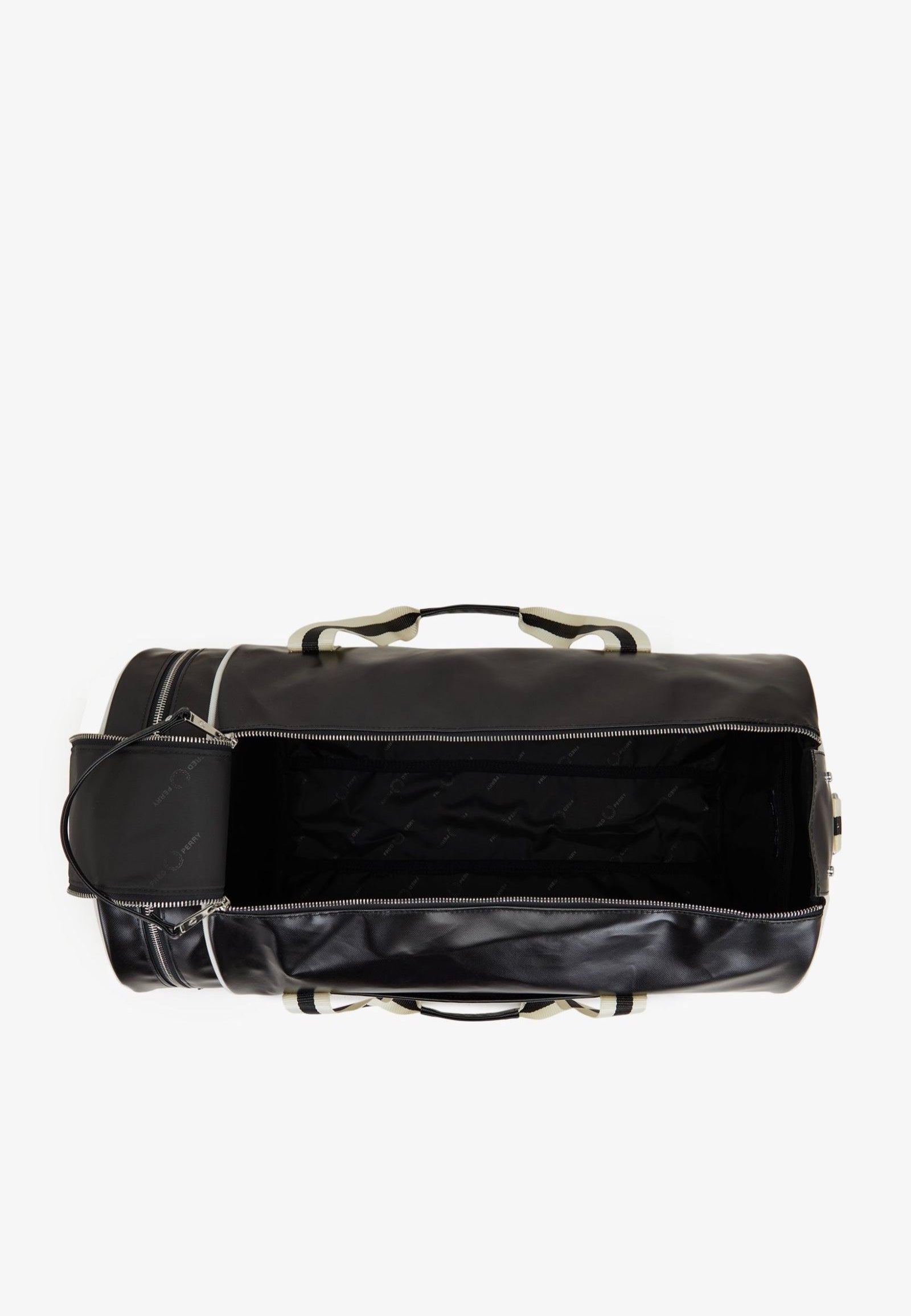 Fred Perry - Classic Large Barrel Black/Ecru - Dufflebag | Neutral-Image