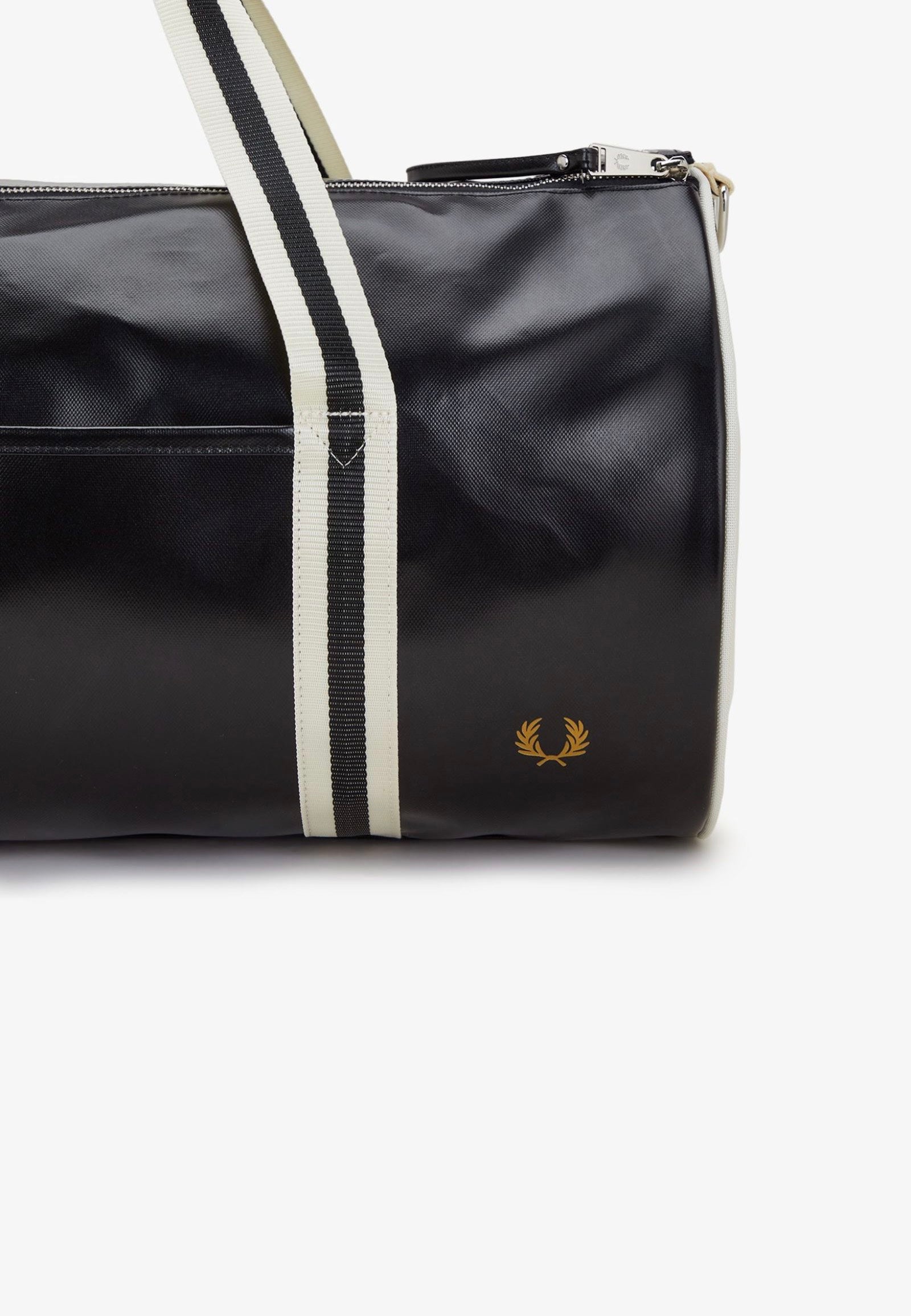 Fred Perry - Classic Large Barrel Black/Ecru - Dufflebag | Neutral-Image