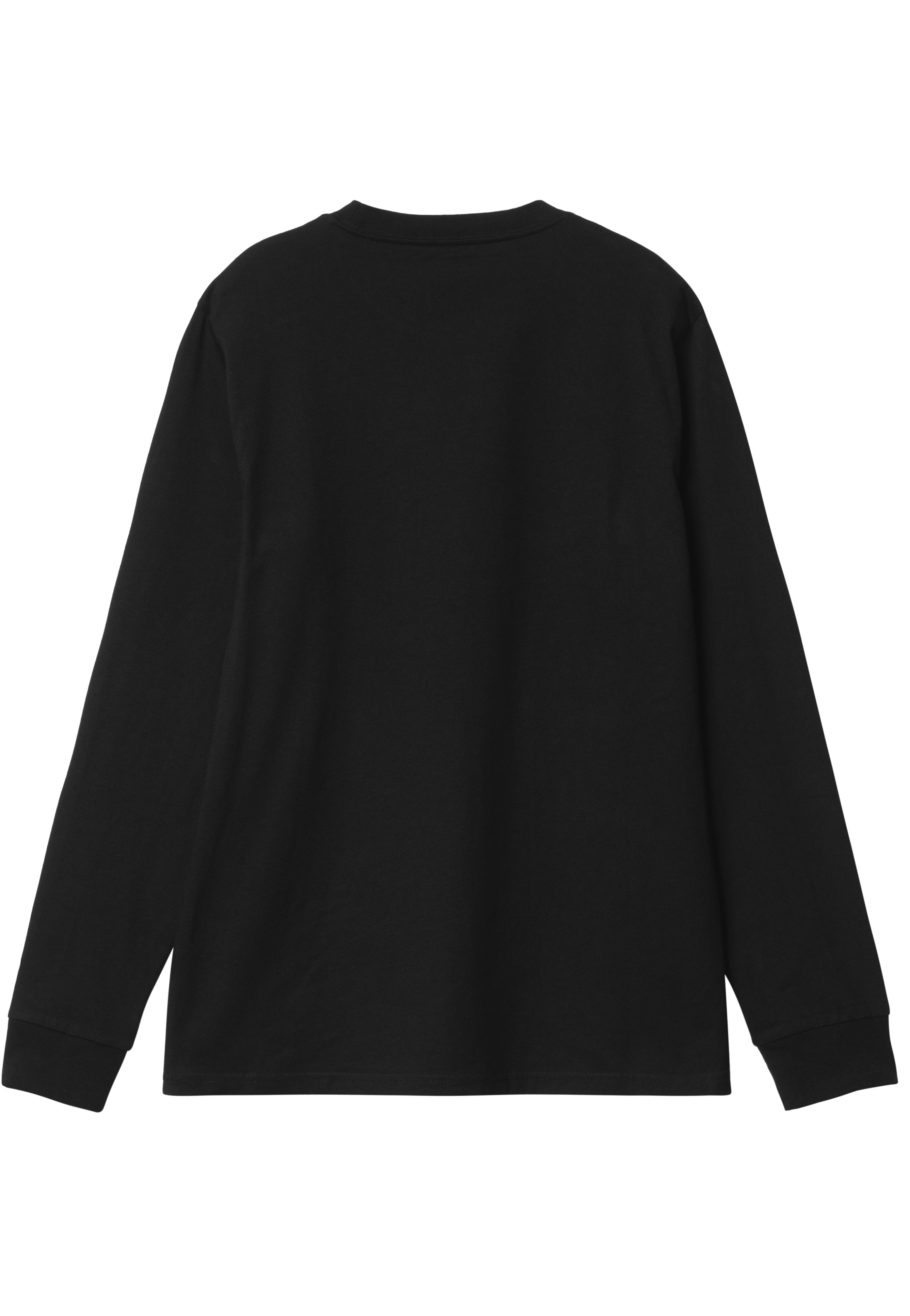 Carhartt WIP - Base Black/White - Longsleeve | Men-Image