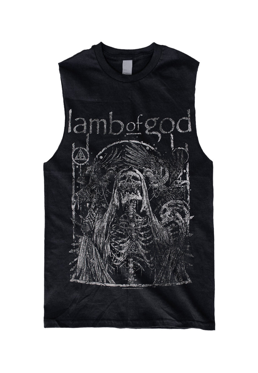 lamb of god gear Lamb Of God Death - Sleeveless