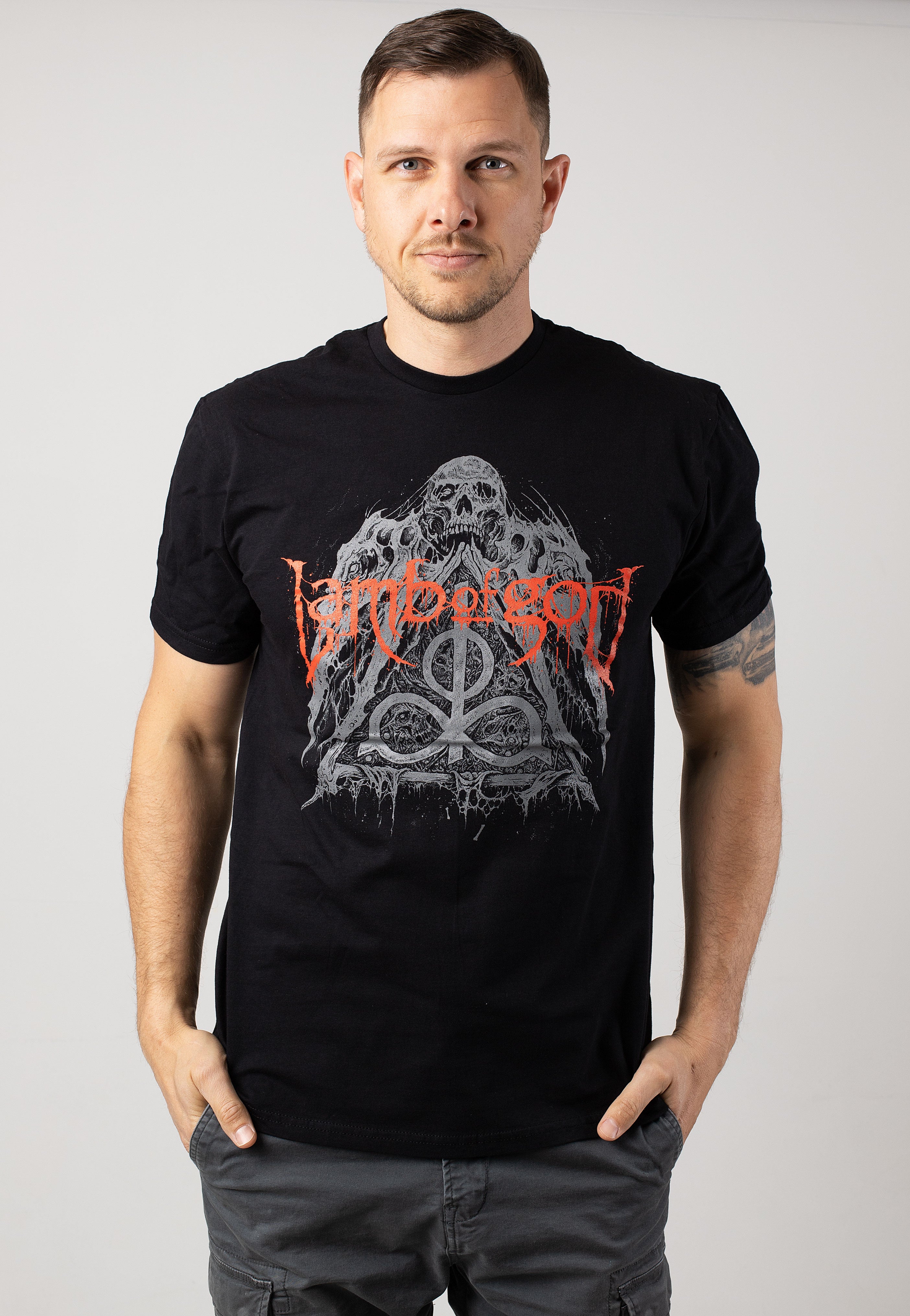 Lamb Of God - Skull Pyramid - T-Shirt | Men-Image