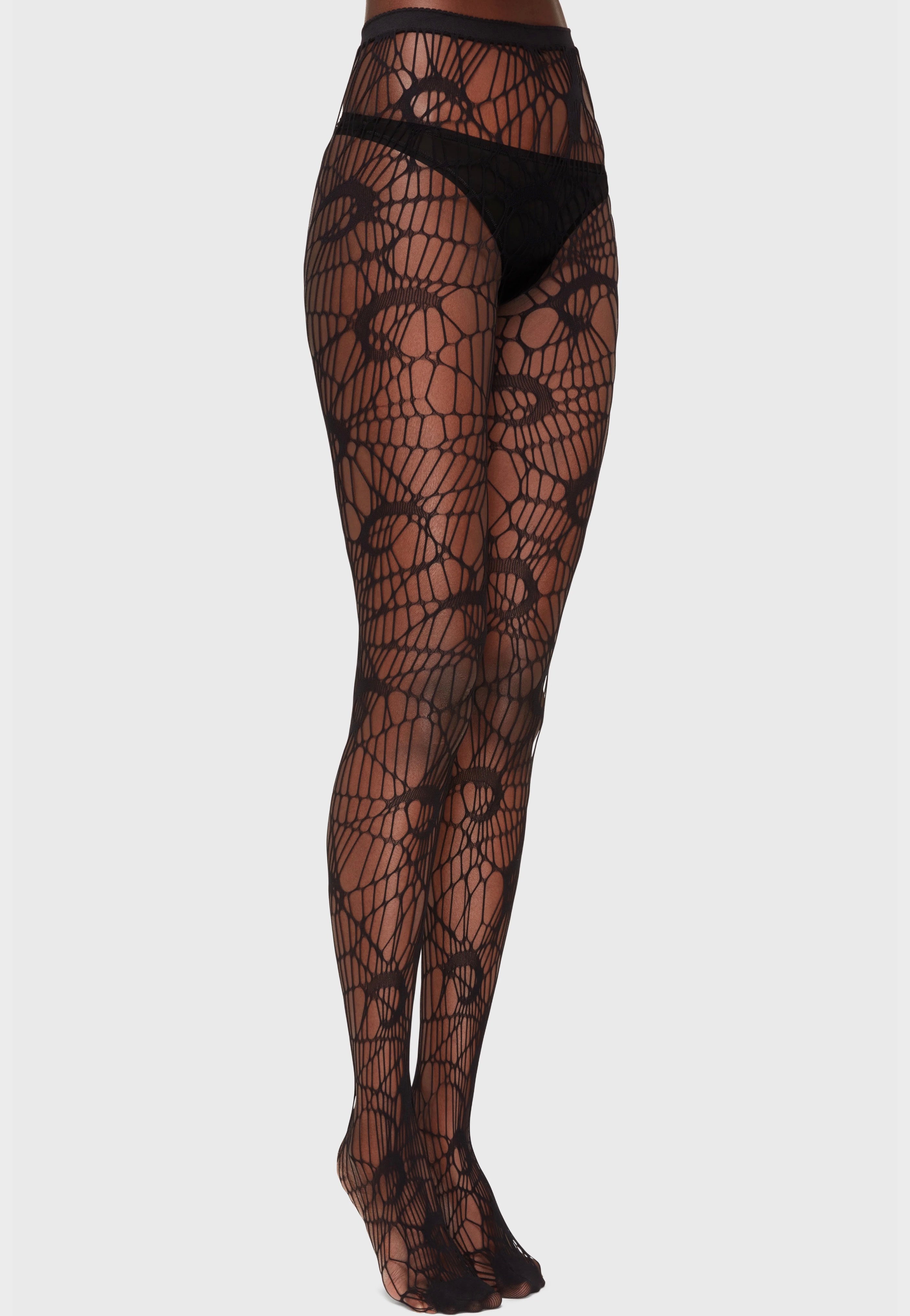 Killstar x Kihilist - Lamenthia Black - Tights | Women-Image