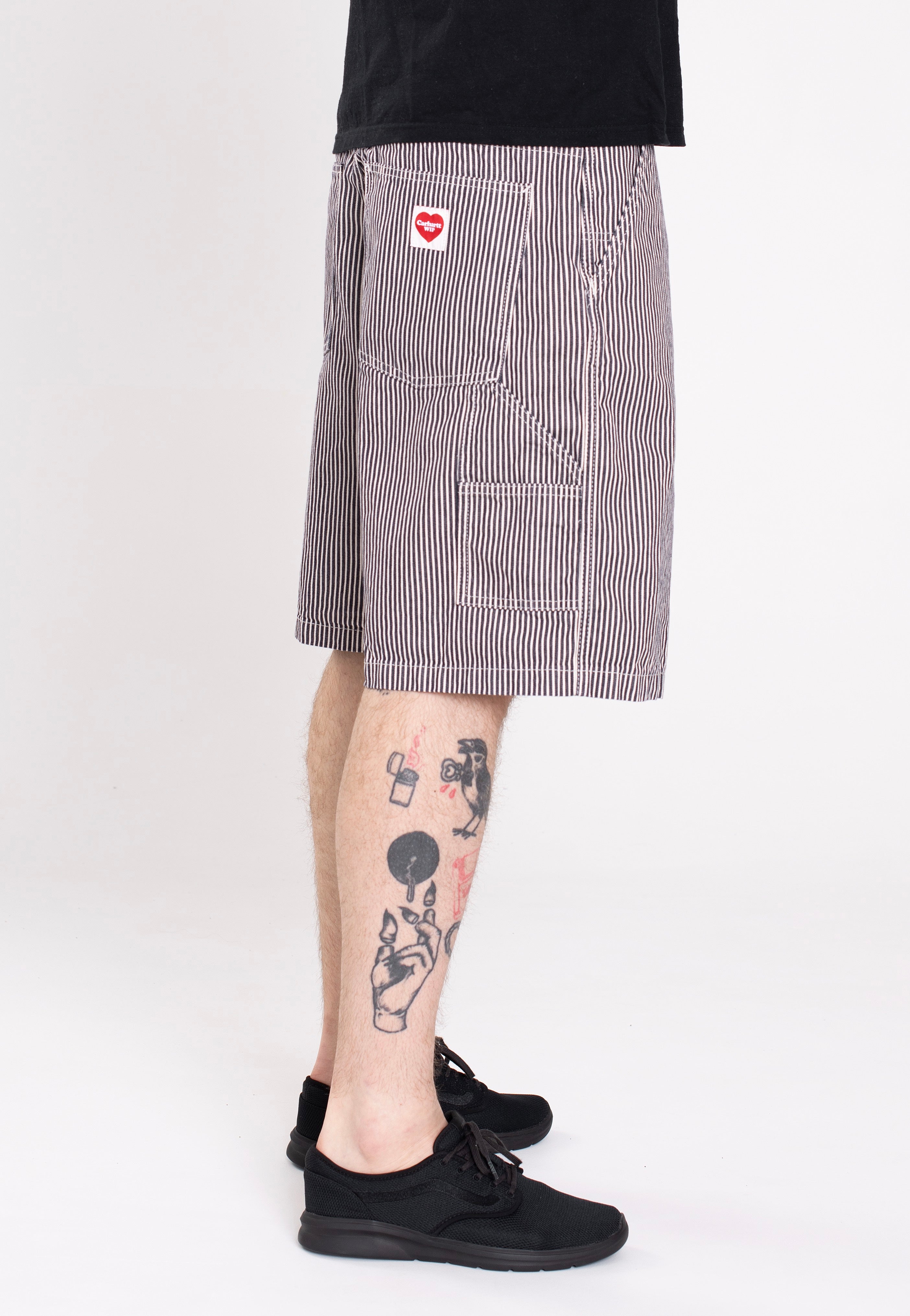 Carhartt WIP - Terrell SK Rinsed Dark Navy/Wax - Shorts | Men-Image