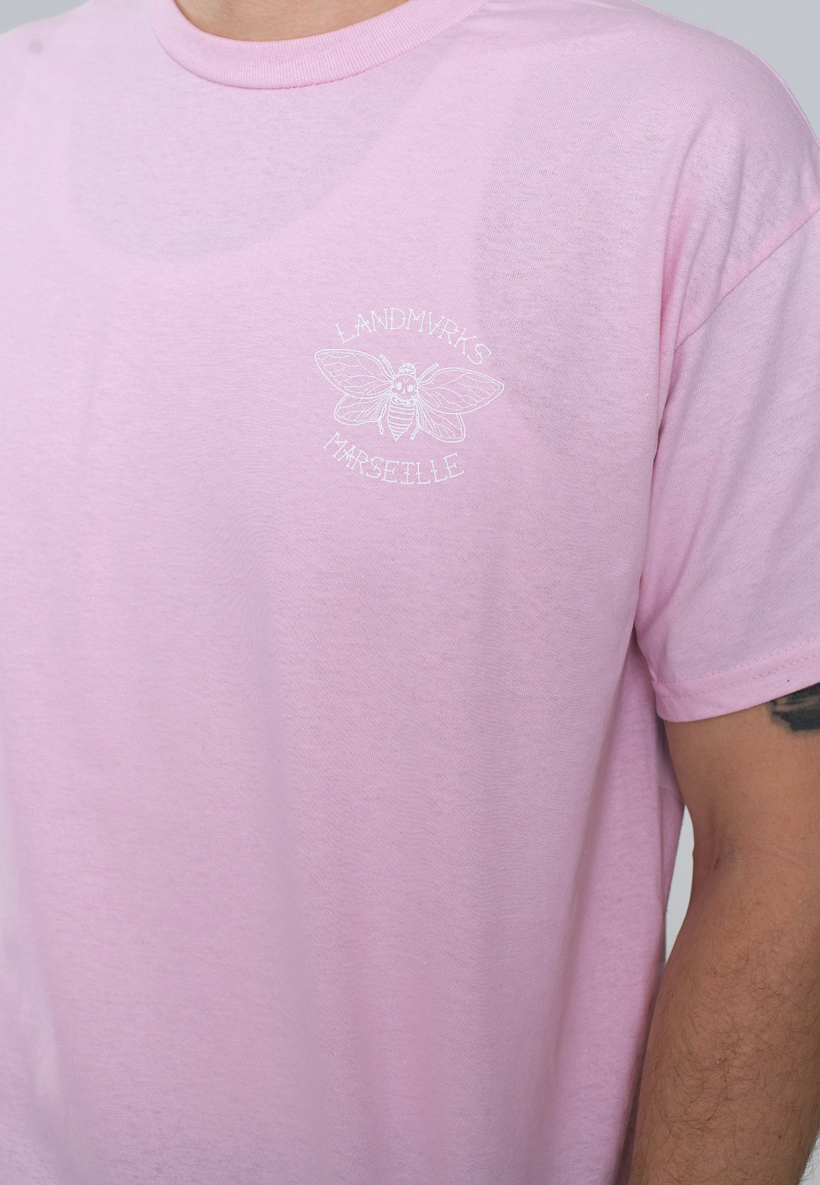 Landmvrks - Cicada Marseille Light Pink - T-Shirt | Men-Image