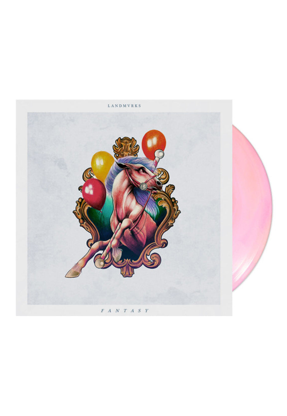 Landmvrks - Fantasy Ltd. White Pink Twister - Colored Vinyl | Neutral-Image