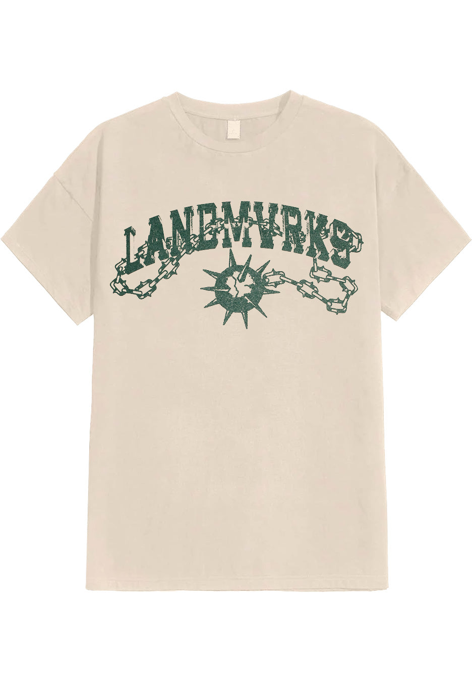 Landmvrks - Flail Sand - T-Shirt | Neutral-Image