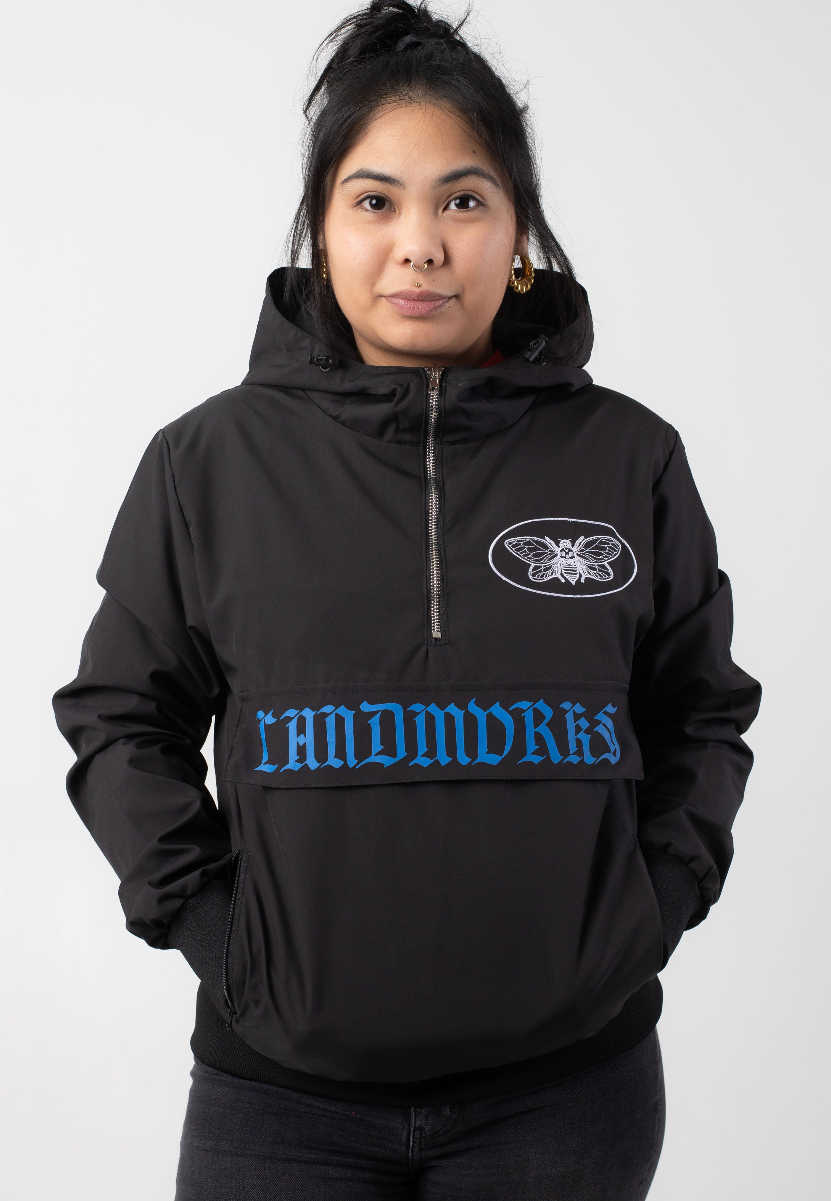 Landmvrks Old Font Cicada - Windbreaker | Impericon