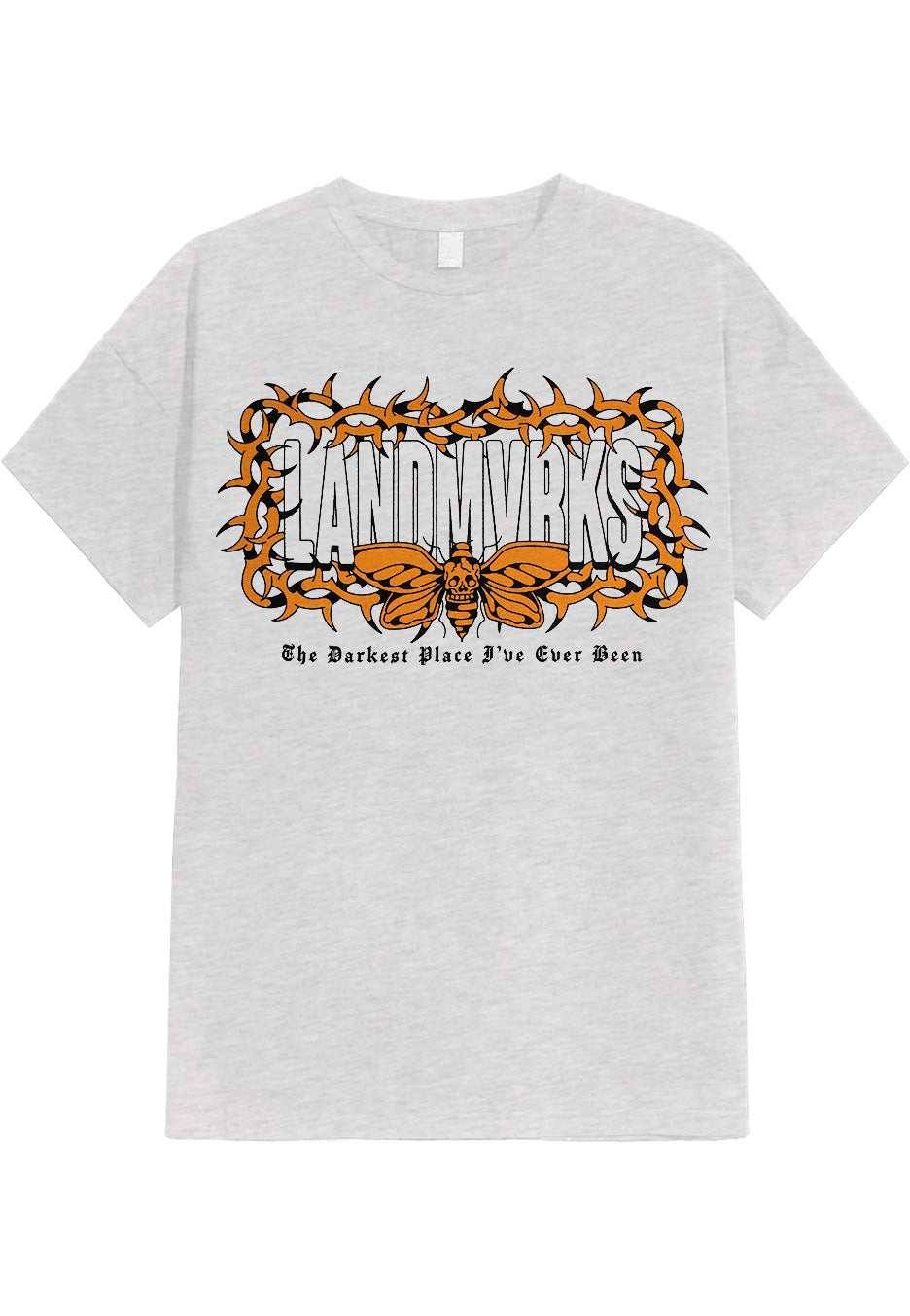 Landmvrks - The Darkest Place Ashgrey - T-Shirt | Neutral-Image