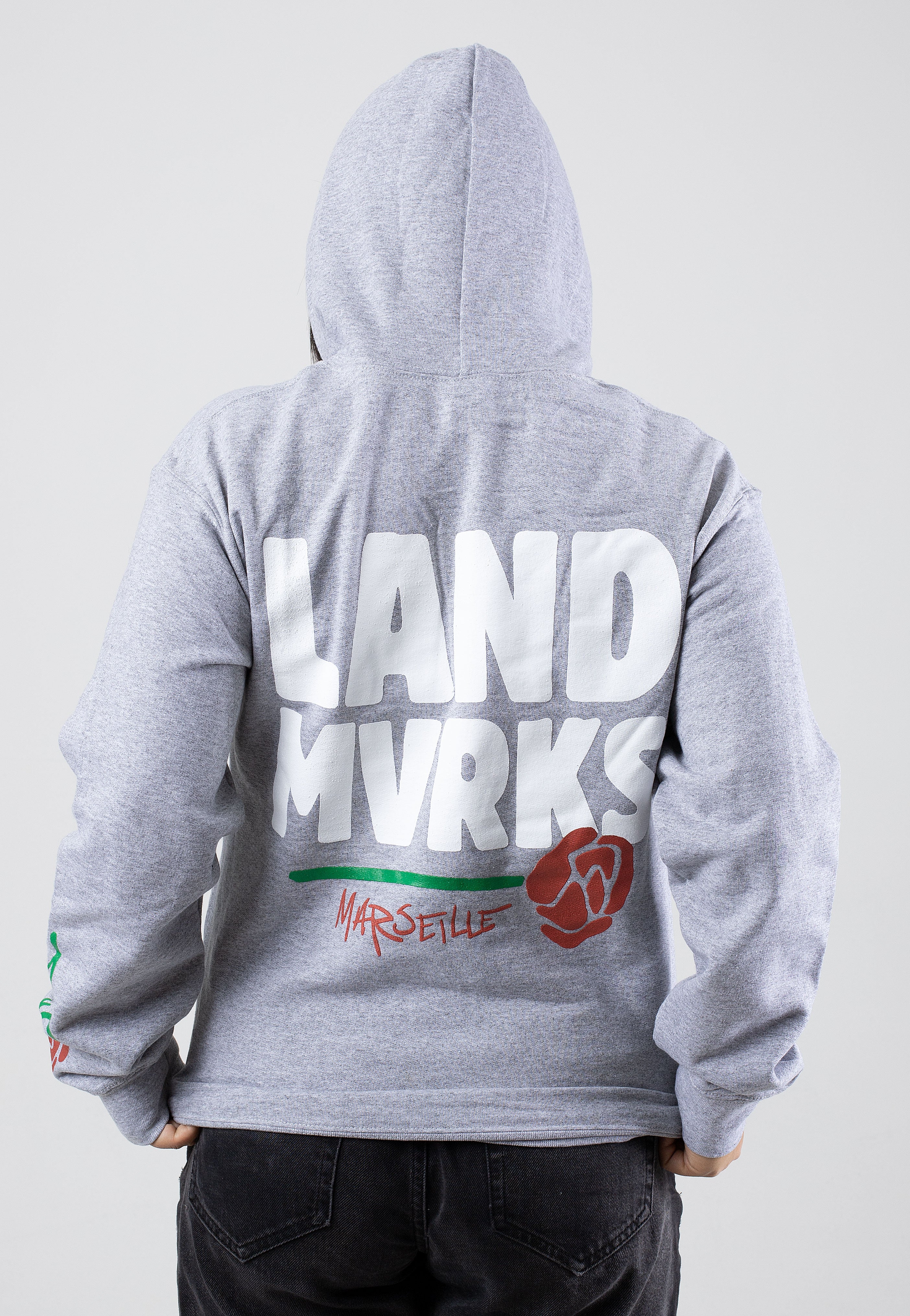 DIR EN GREY パーカー THE ROSE TRIMS AGAIN Landmvrks - V Rose Sportsgrey - Hoodie | Impericon