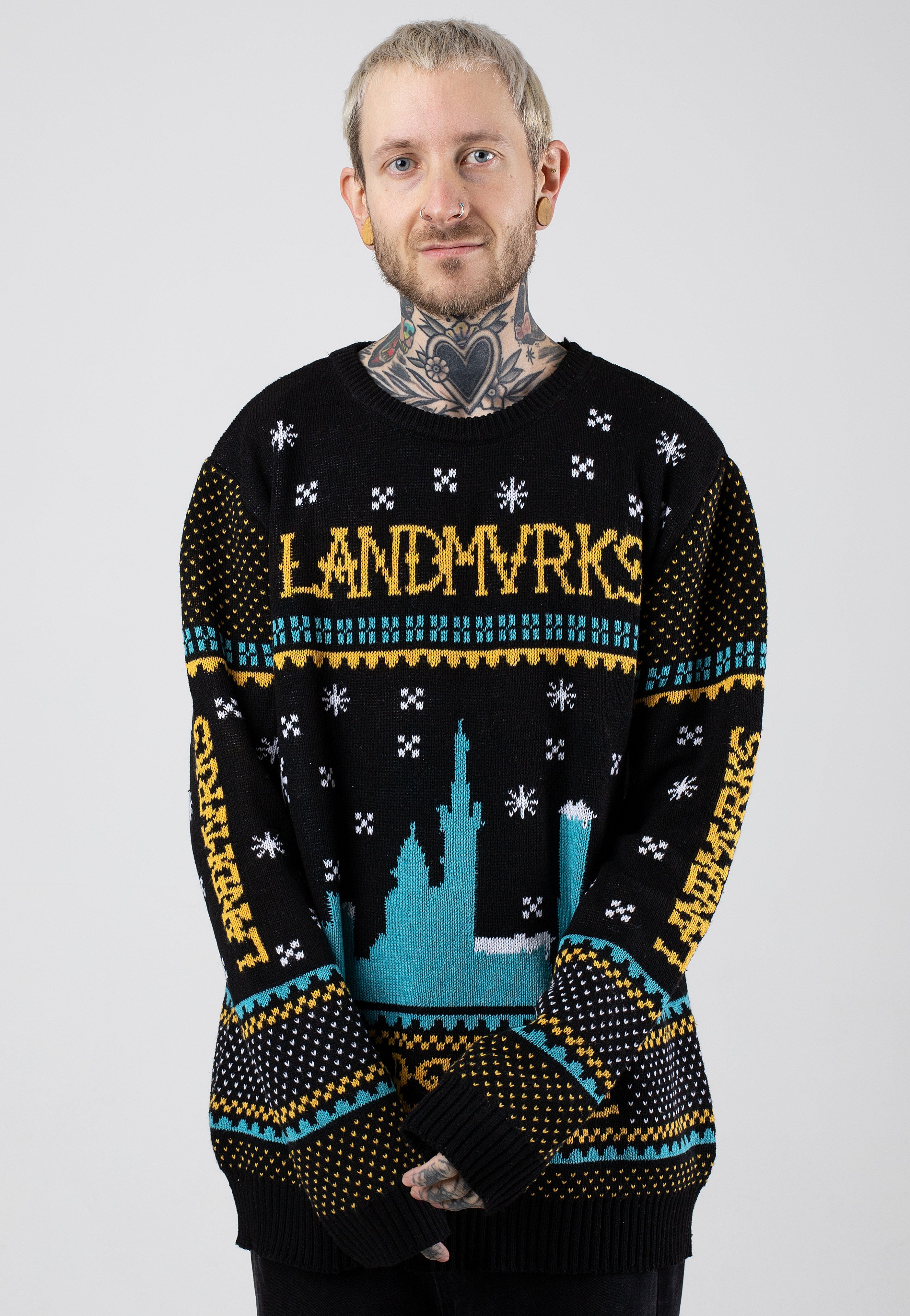 Landmvrks - Winter Skyline - Pullover | Men-Image