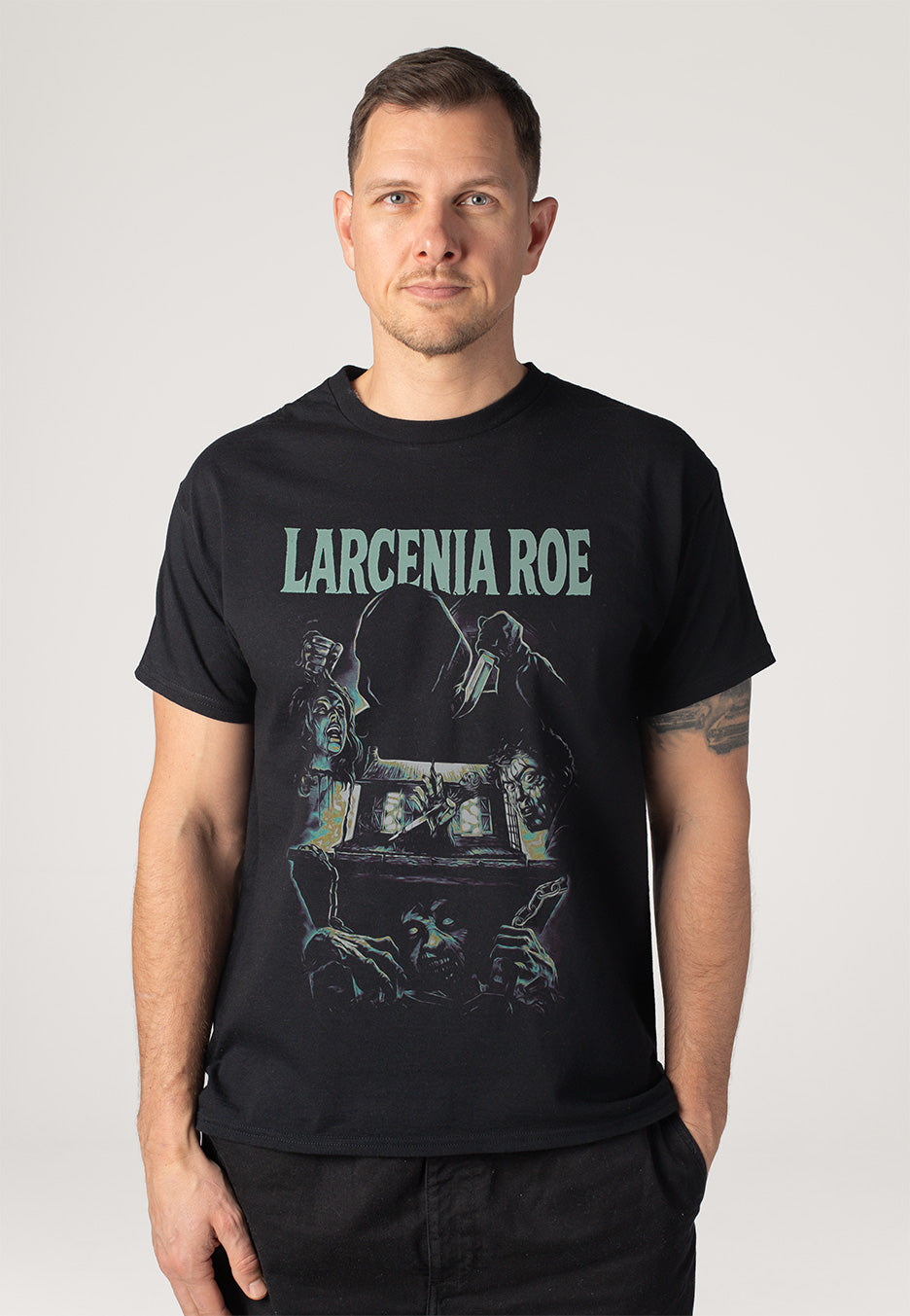 Larcenia Roe - Horror - T-Shirt | Men-Image