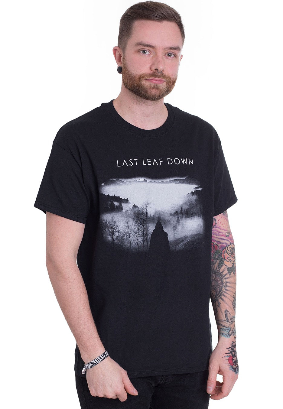 Last Leaf Down - Bright Wide Colder Cover Art - T-Shirt | Men-Image