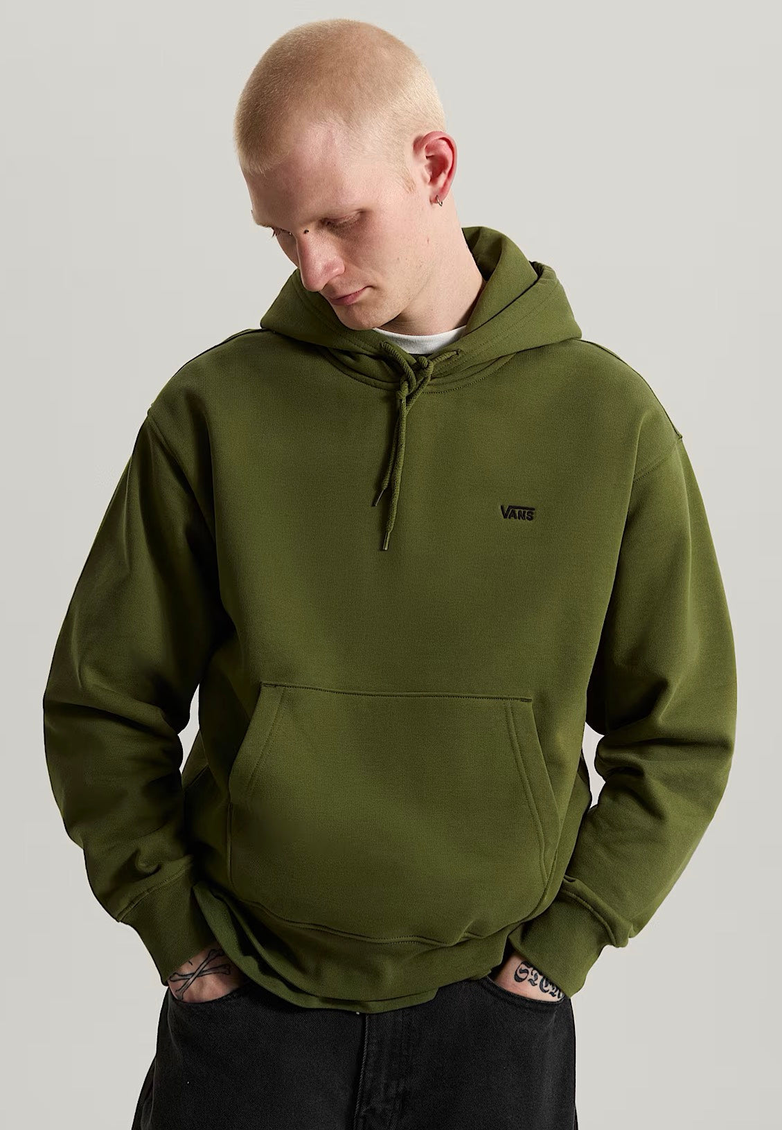 Vans Left Chest II Green Balsam Hoodie | Men-Image