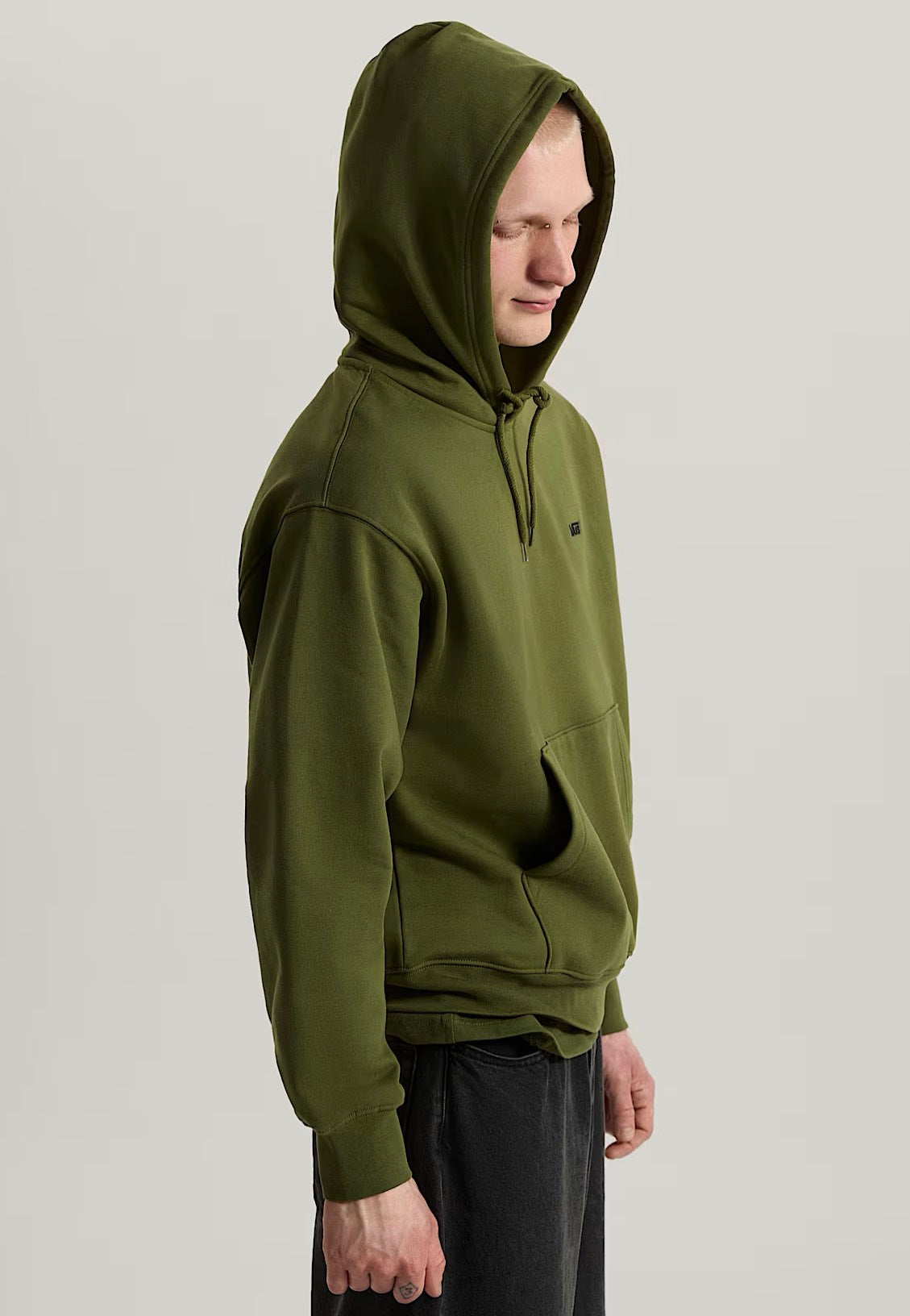 Vans Left Chest II Green Balsam Hoodie | Men-Image