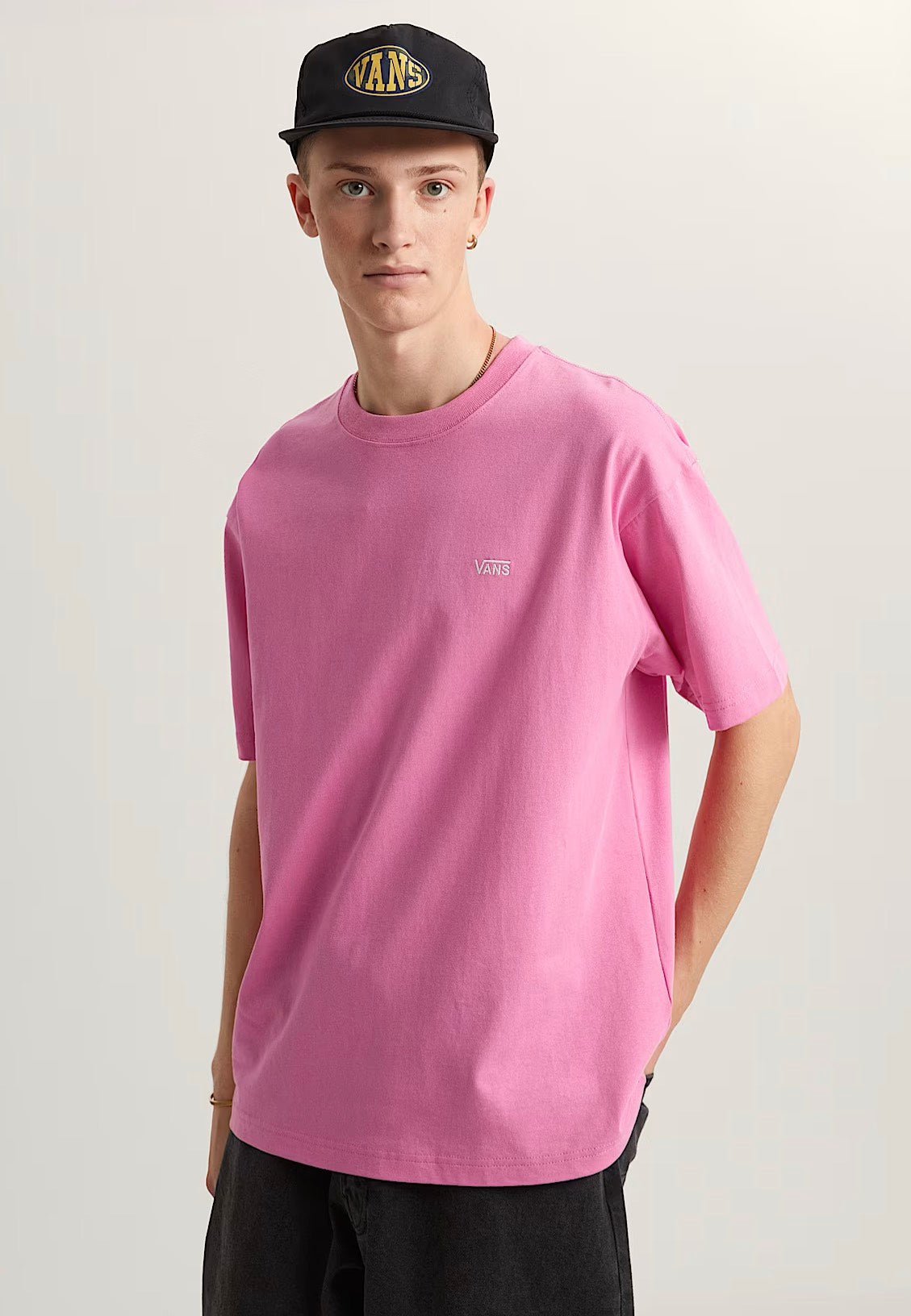 Vans - Left Chest II Loose Pink Fizz - T-Shirt | Men-Image
