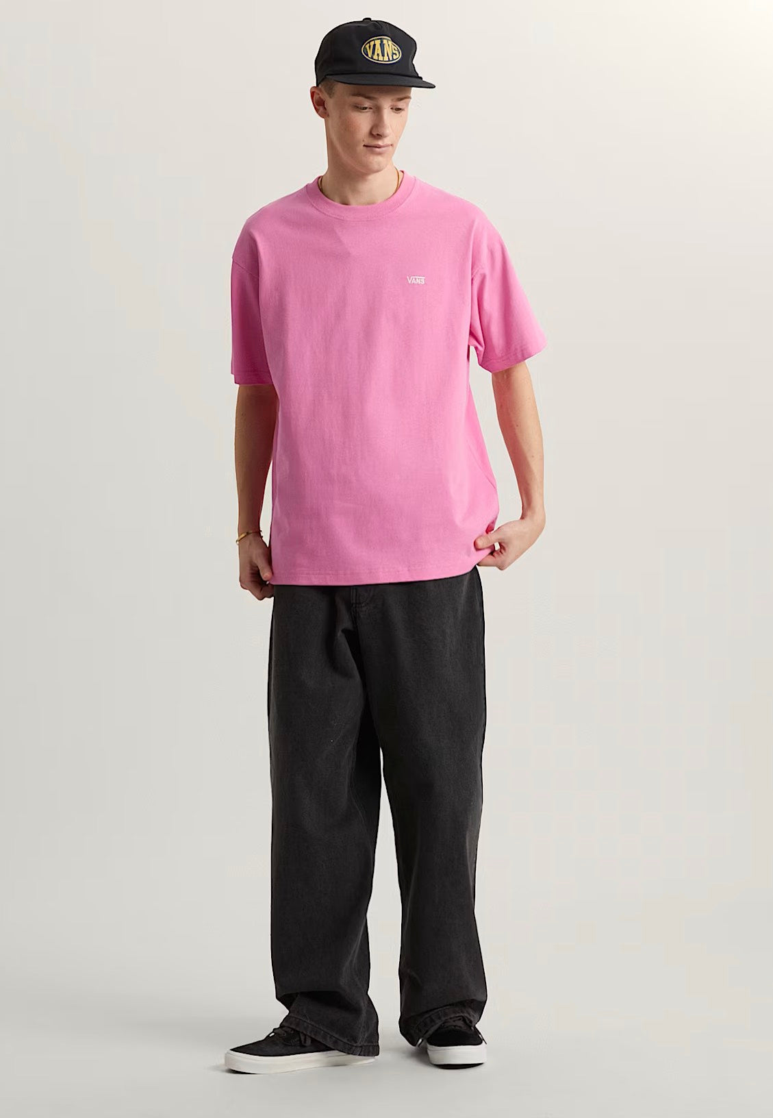 Vans - Left Chest II Loose Pink Fizz - T-Shirt | Men-Image