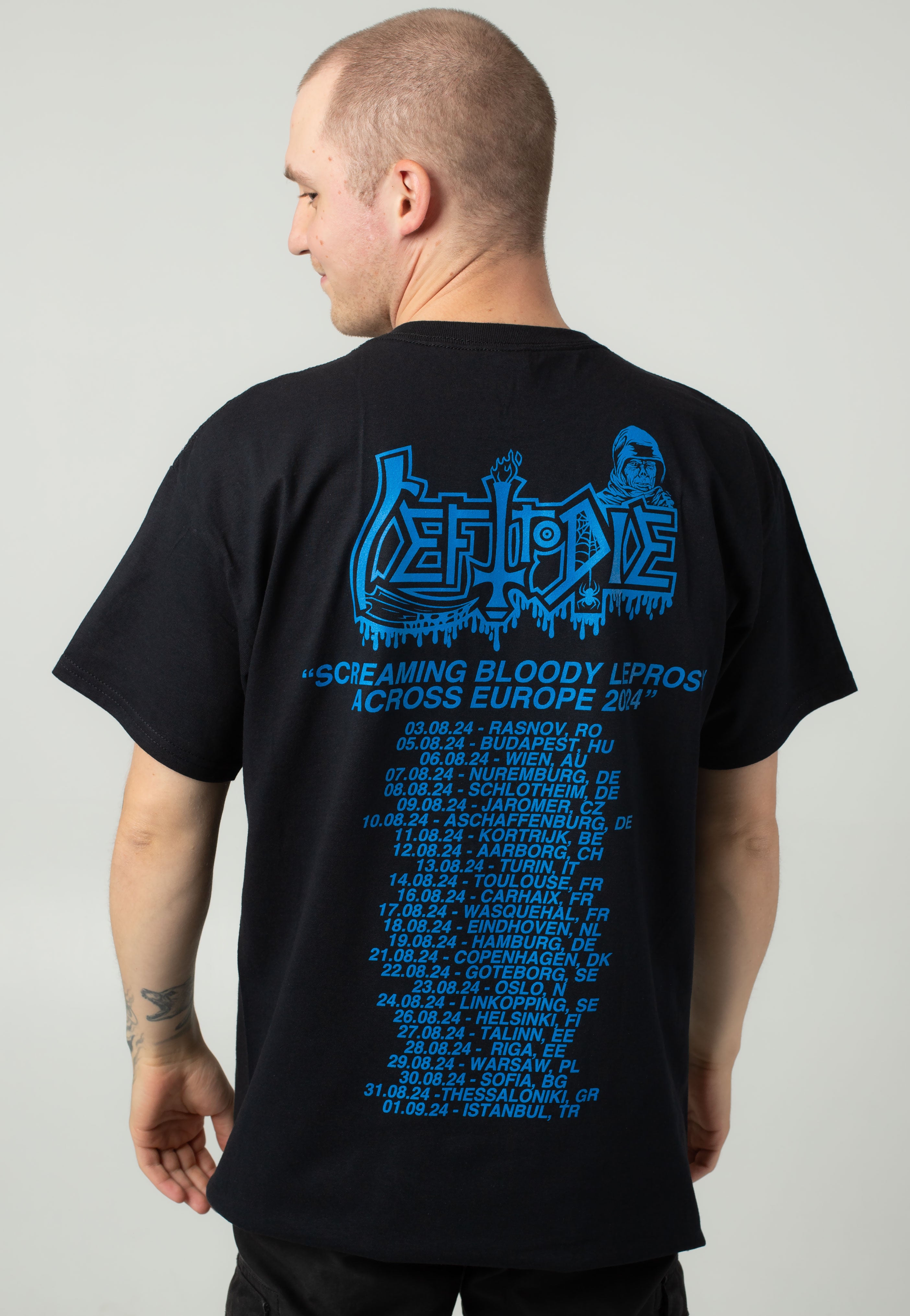 Left To Die - Logo Tour 2024 - T-Shirt | Men-Image