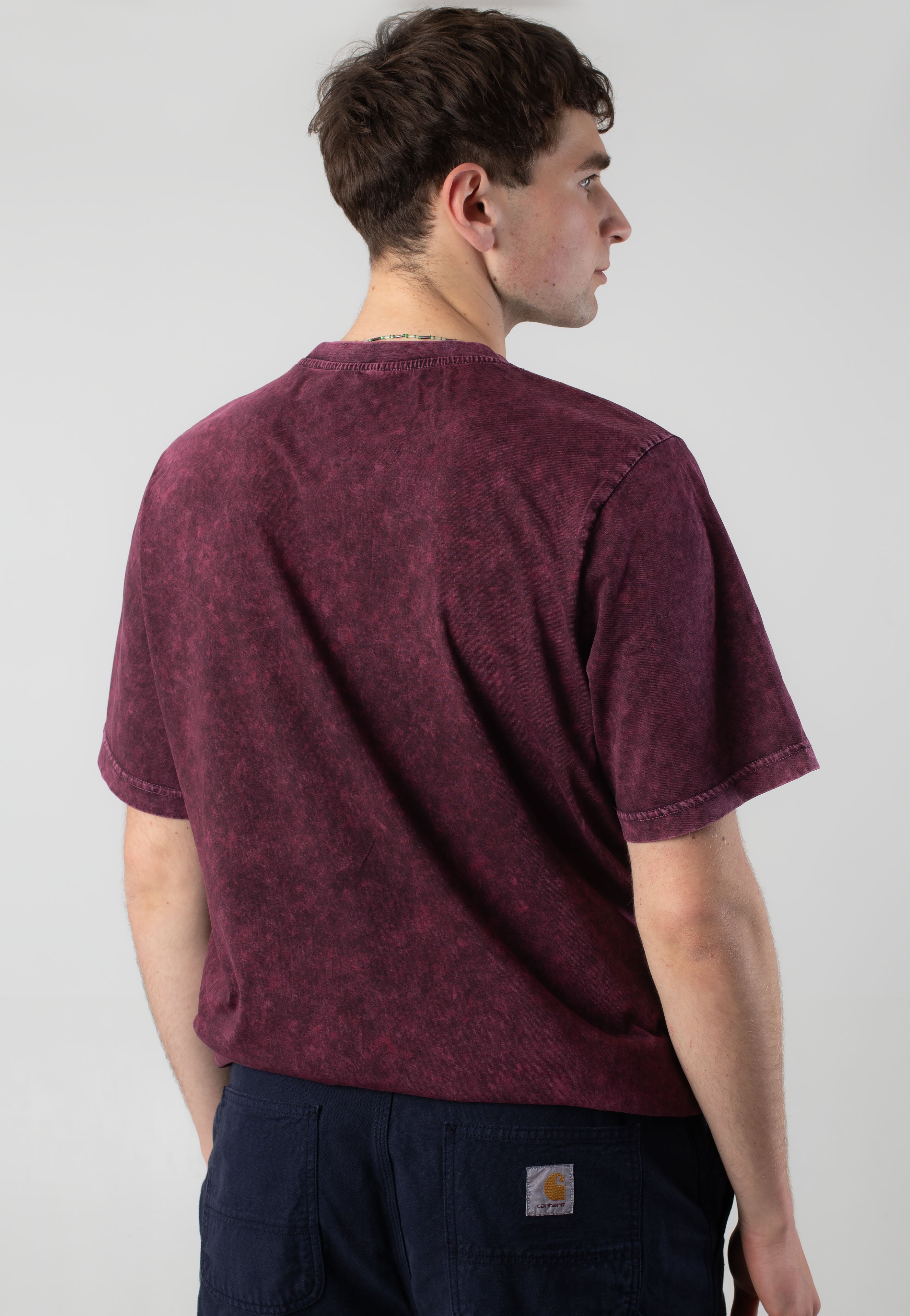 Like Moths To Flames - Junji Acid Washed - T-Shirt | Men-Image