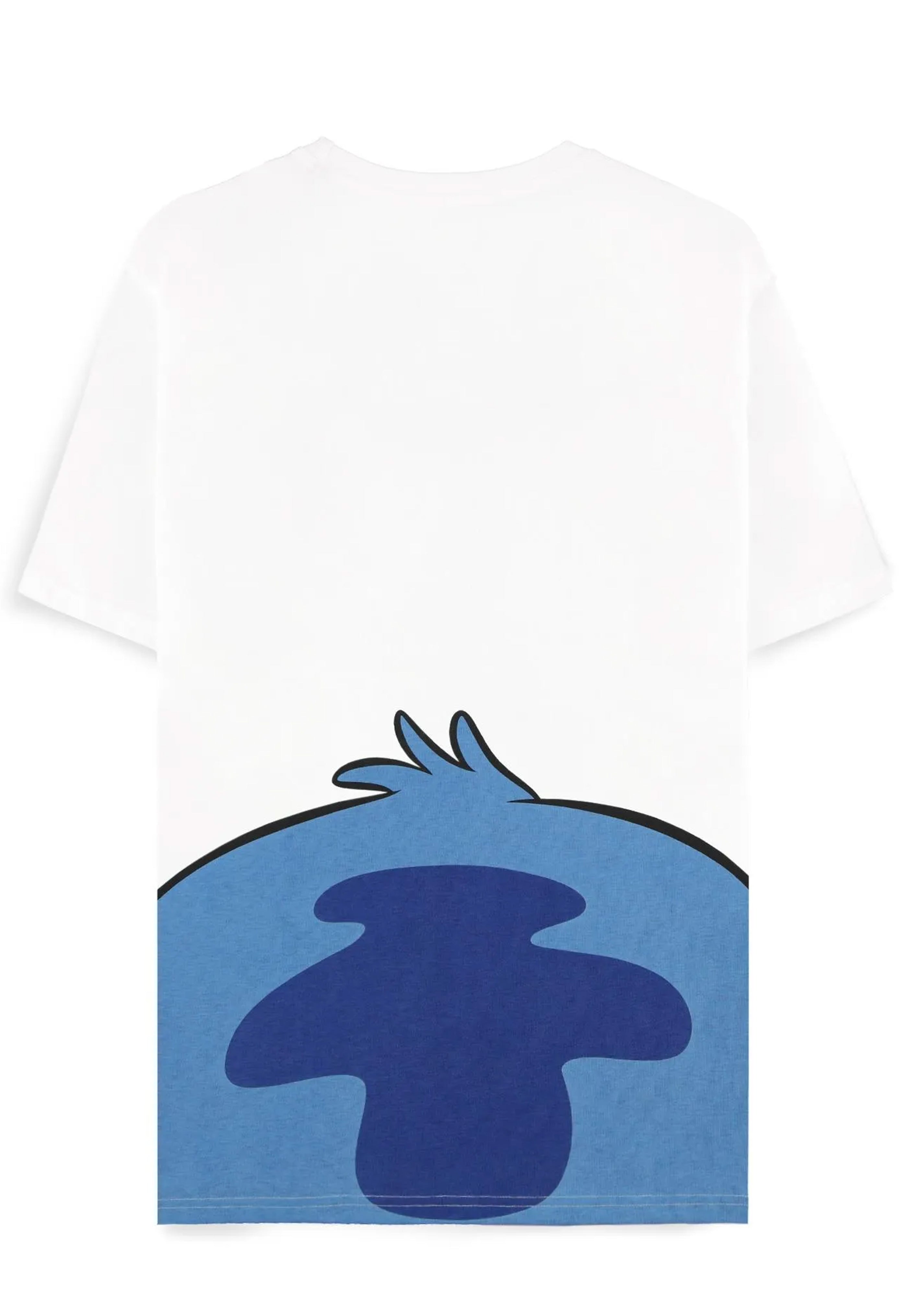 Lilo & Stitch Peeking Stitch White - T-Shirt | Impericon