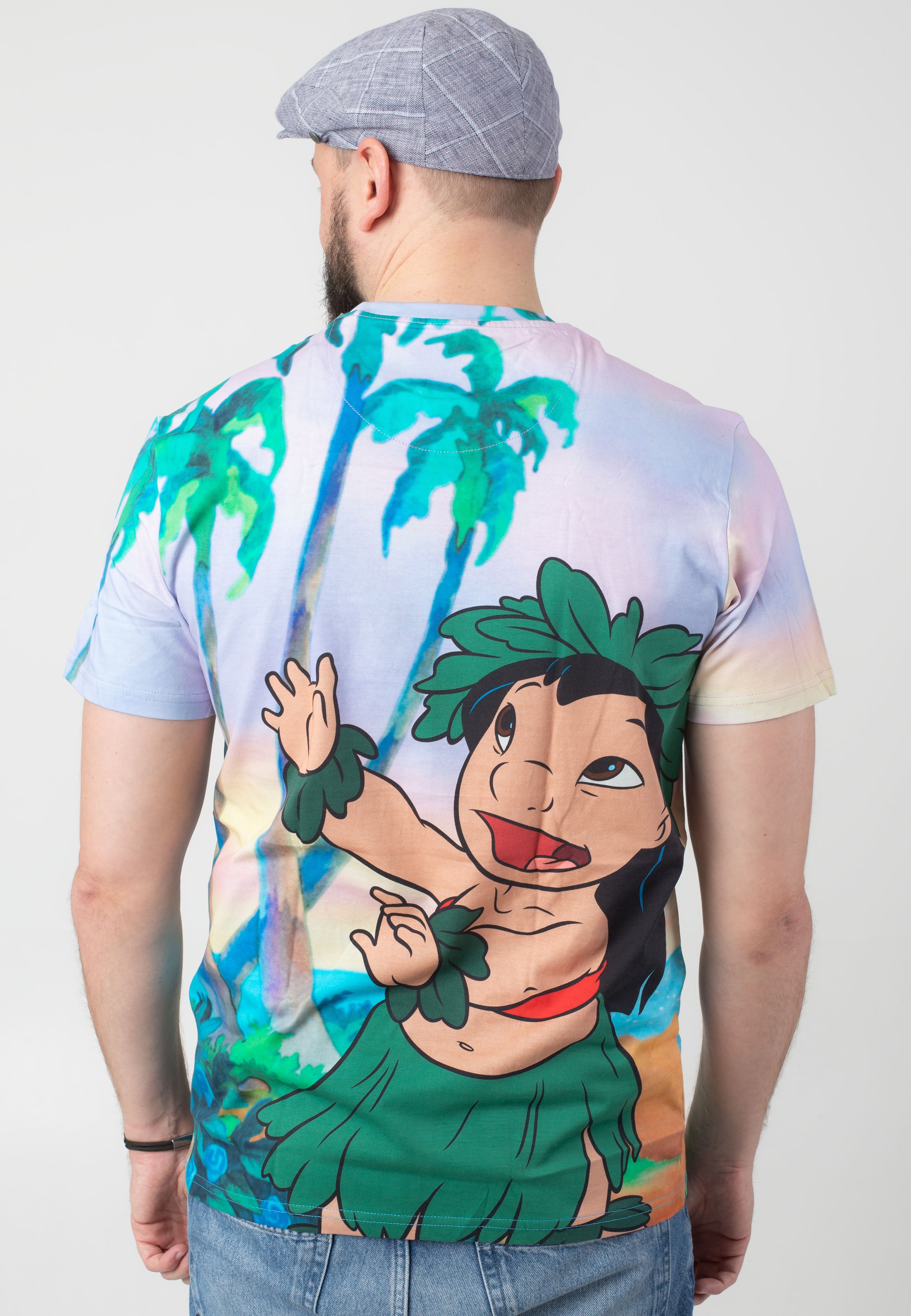 Lilo & Stitch - Beach Allover - T-Shirt | Men-Image