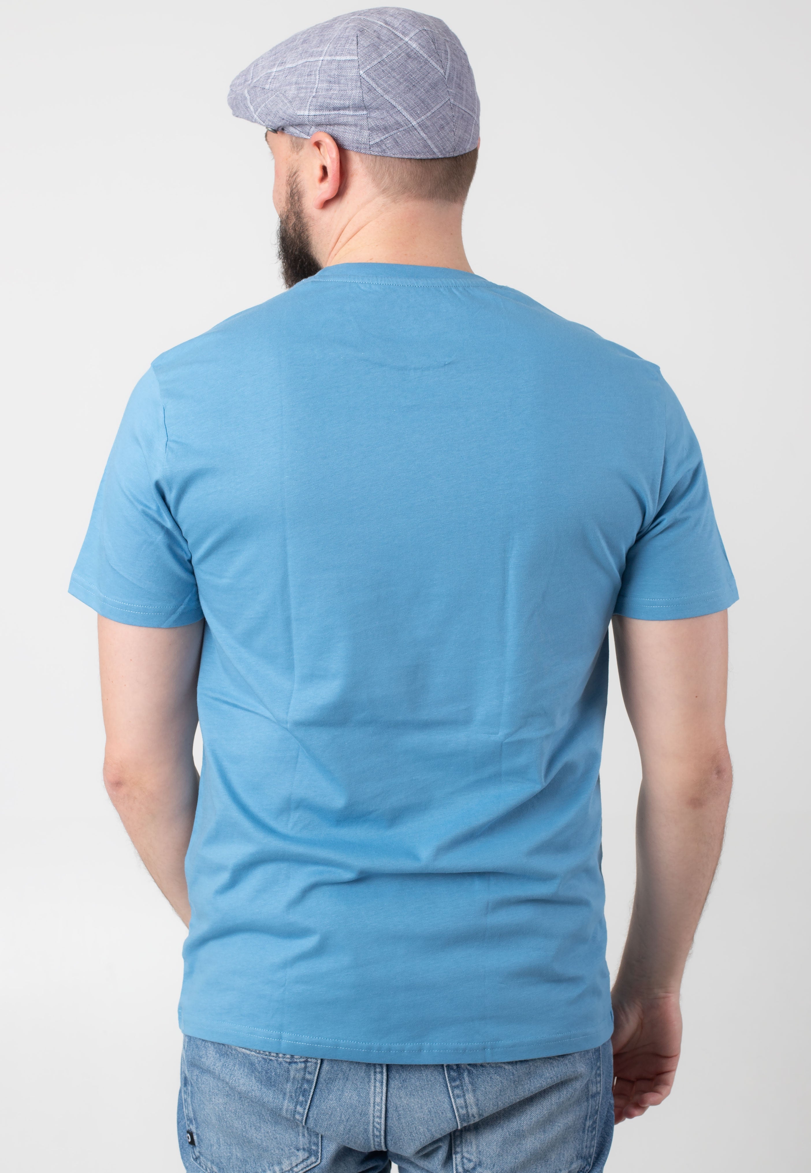 Lilo & Stitch - Hugging Stitch Blue - T-Shirt | Men-Image