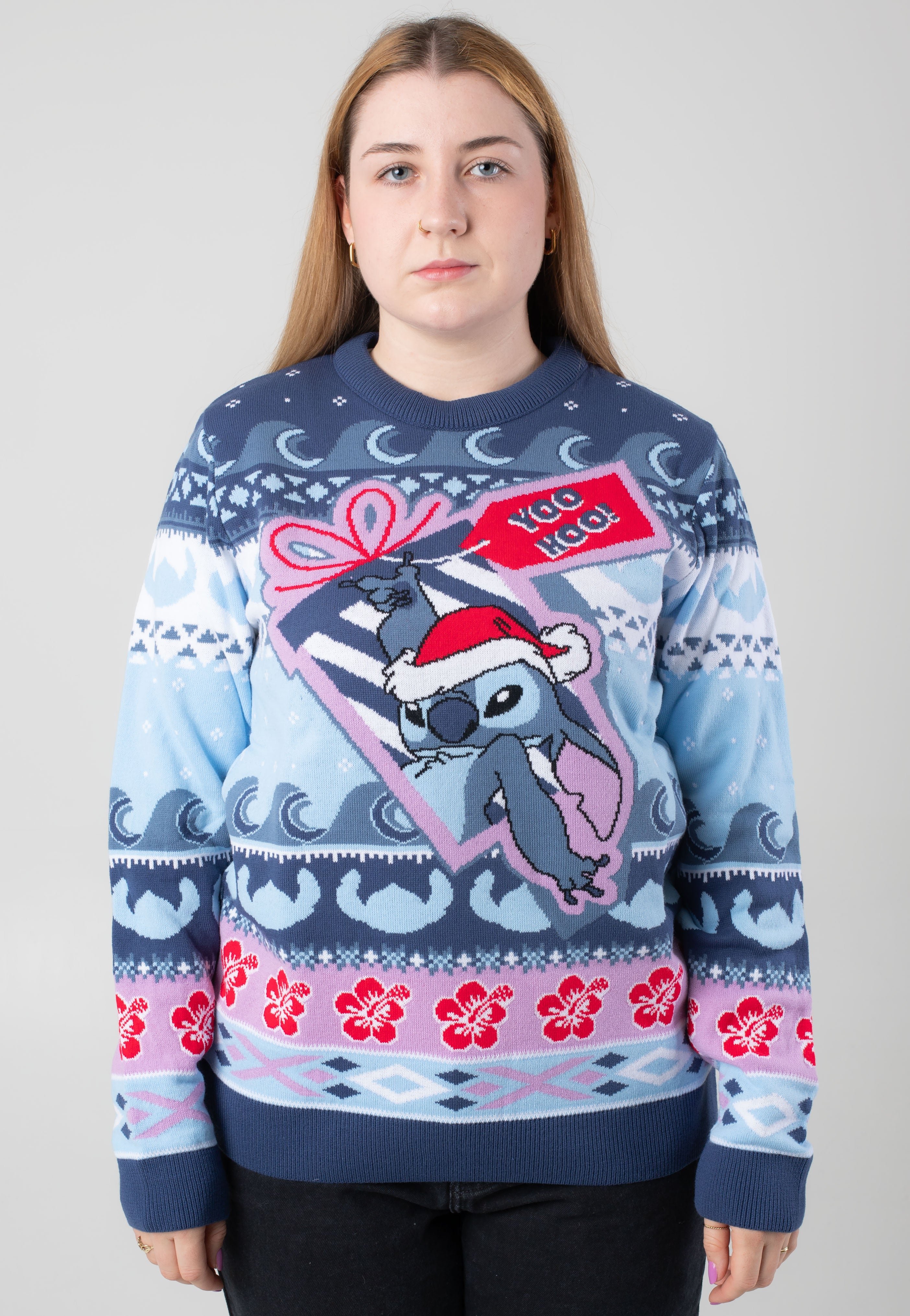 Lilo & Stitch - Yoo Hoo Xmas Knit - Pullover | Women-Image