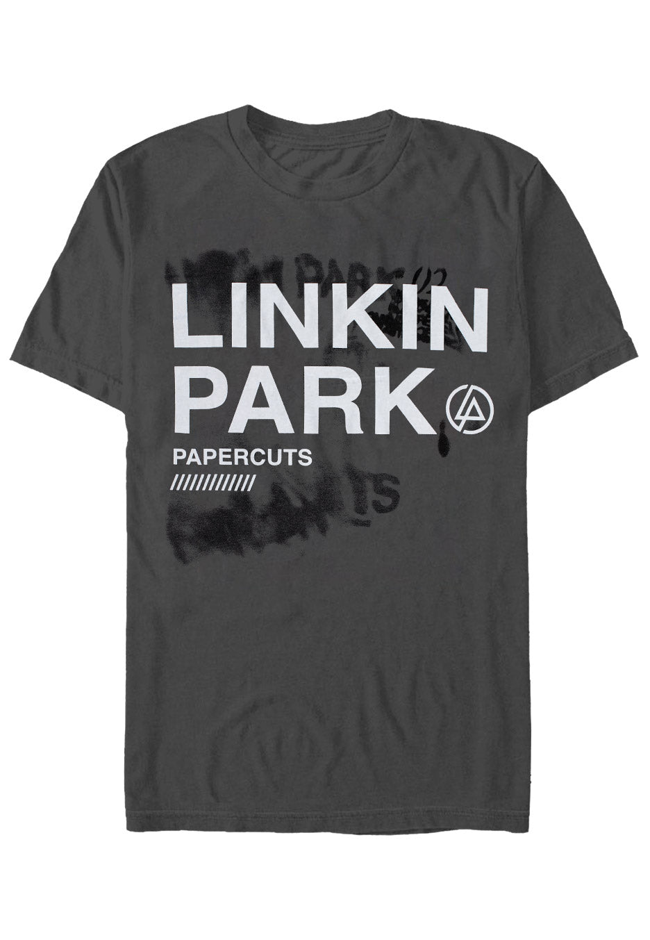 Linkin Park Papercuts Charcoal - T-Shirt | Impericon