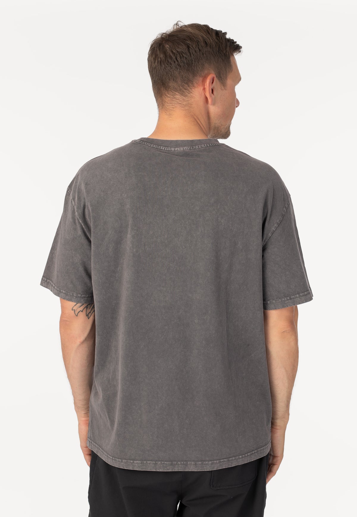Linkin Park Somewhere I Belong Vintage Loose Grey T-Shirt | Men-Image