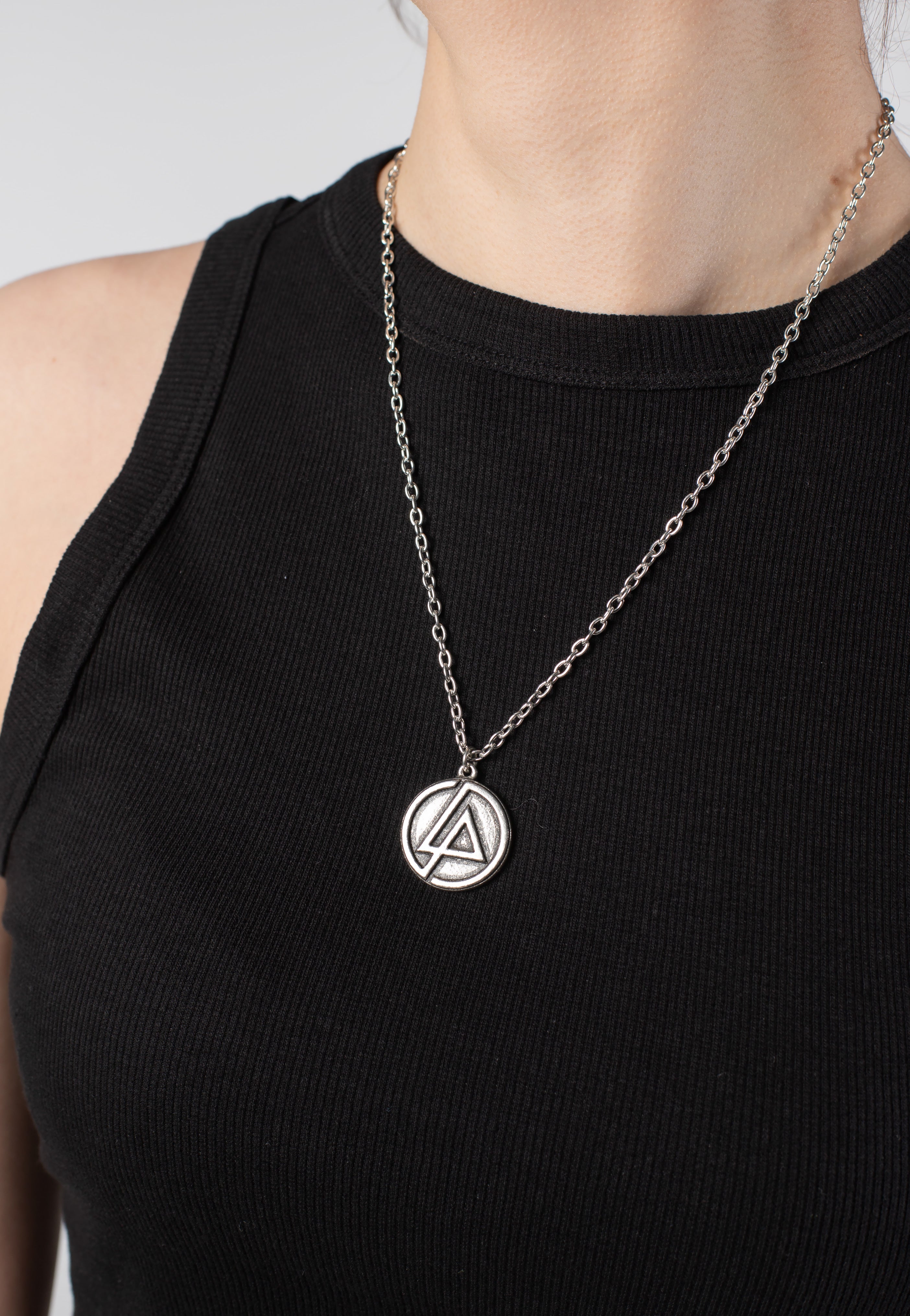 Linkin Park - Circle Logo - Necklace | Neutral-Image