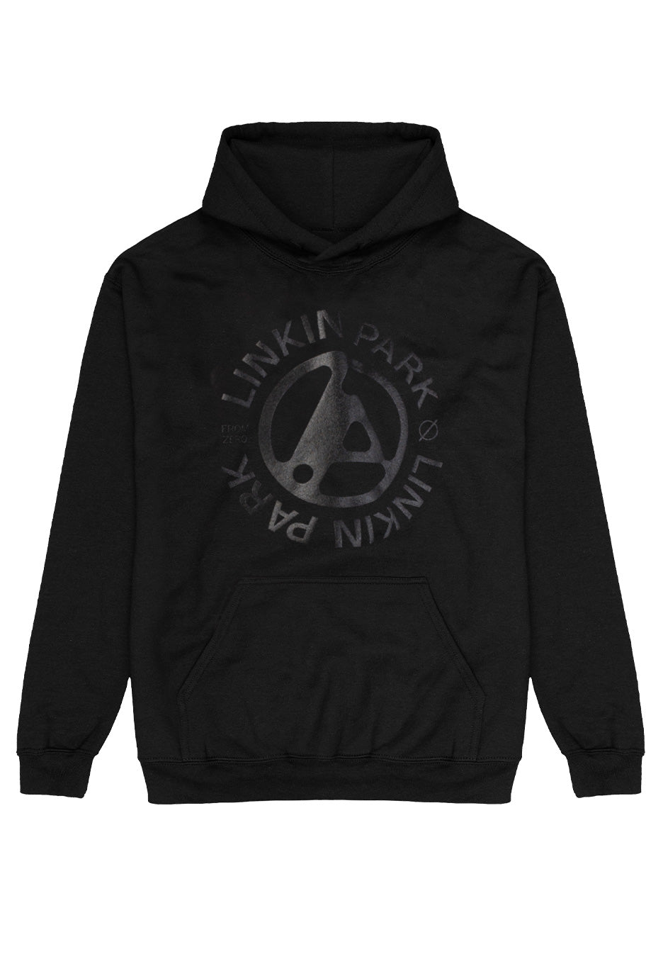 Linkin Park - From Zero Logo Limited Black On Black - Hoodie | Men-Image
