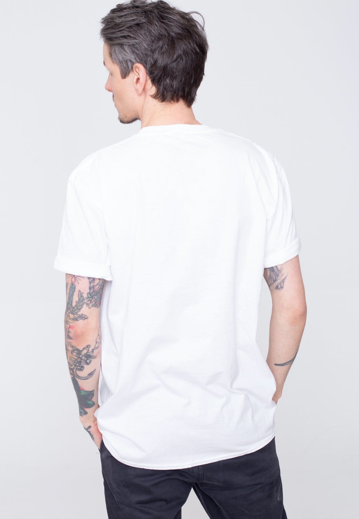 Linkin Park Soldier Hybrid Theory White T-Shirt | Men-Image
