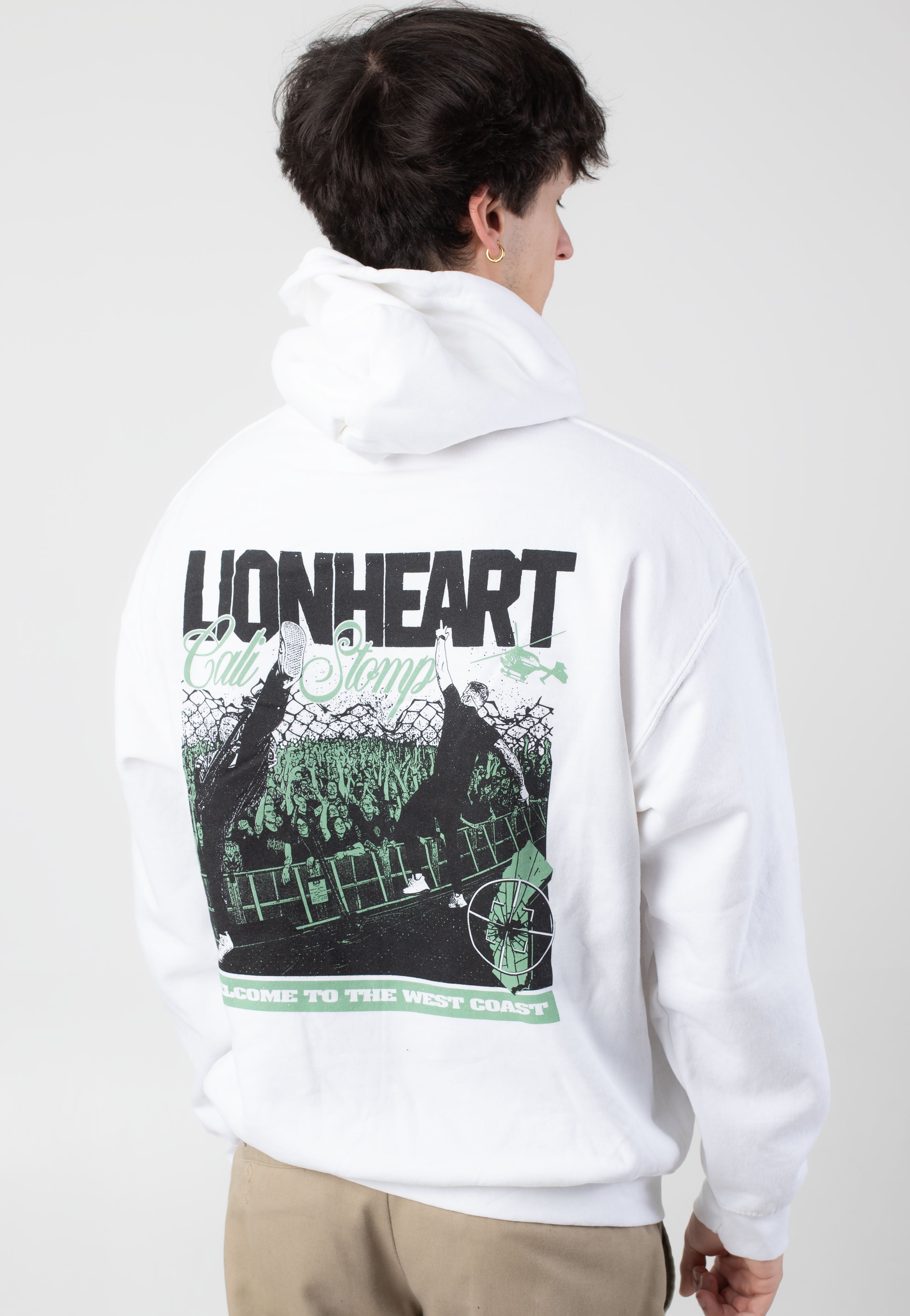 Lionheart - Cali Stomp Live White - Hoodie | Men-Image