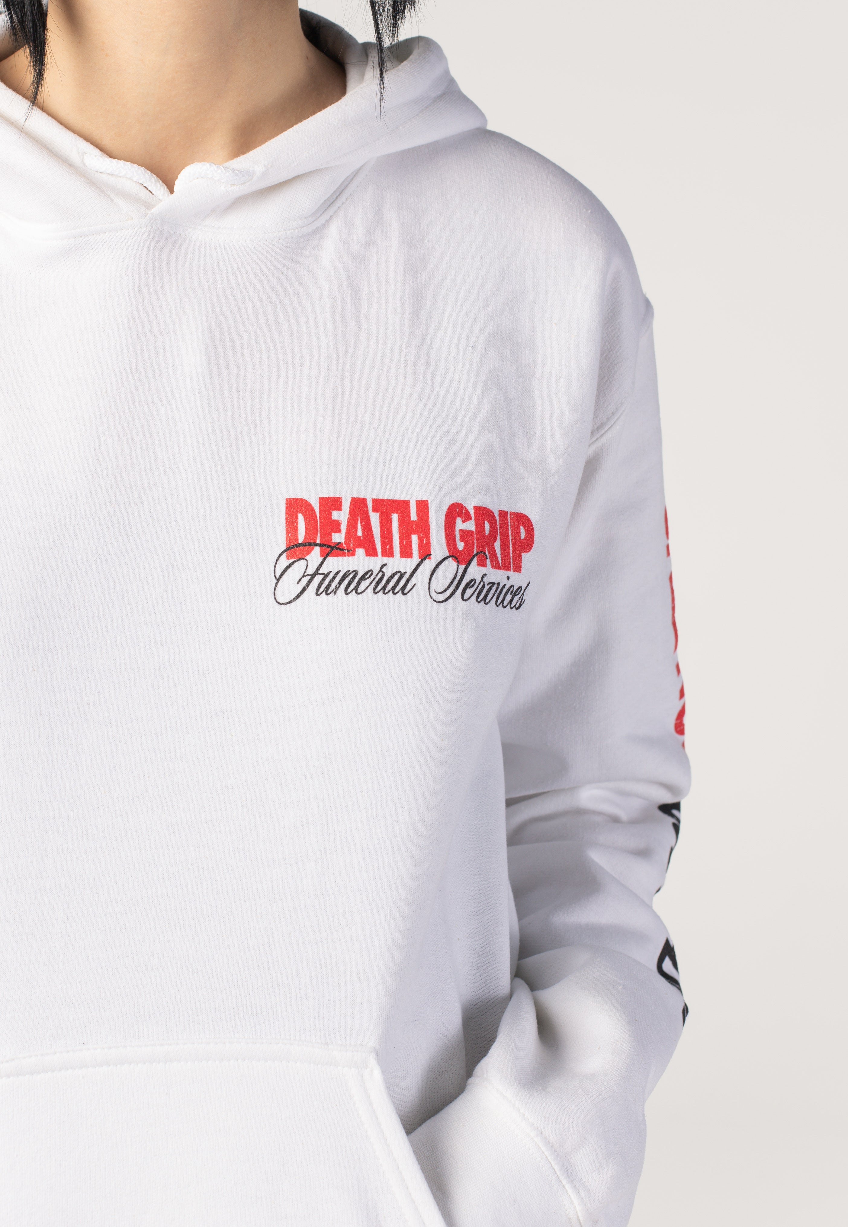 Lionheart - Death Grip White - Hoodie | Women-Image
