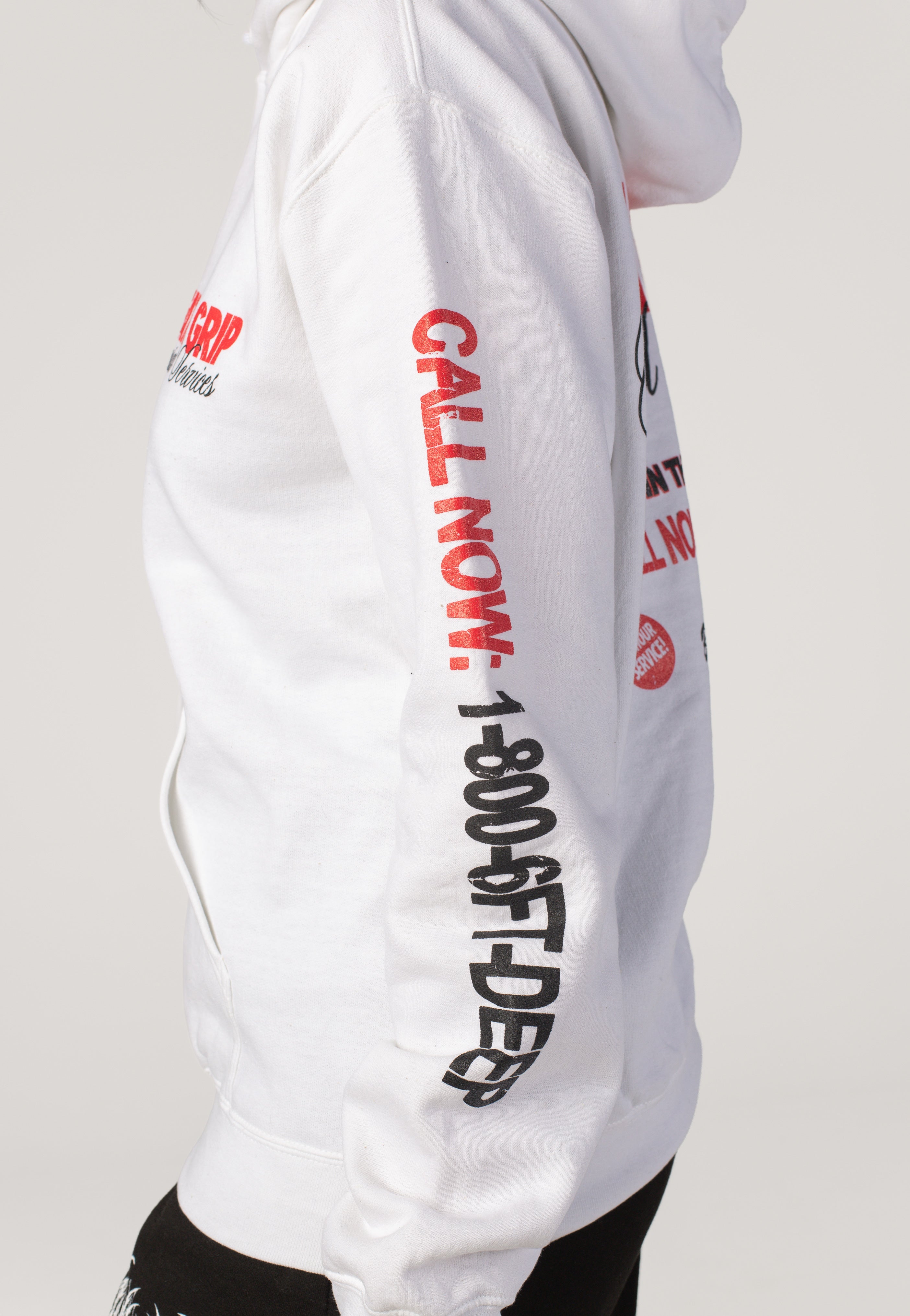 Lionheart Death Grip White - Hoodie | Impericon