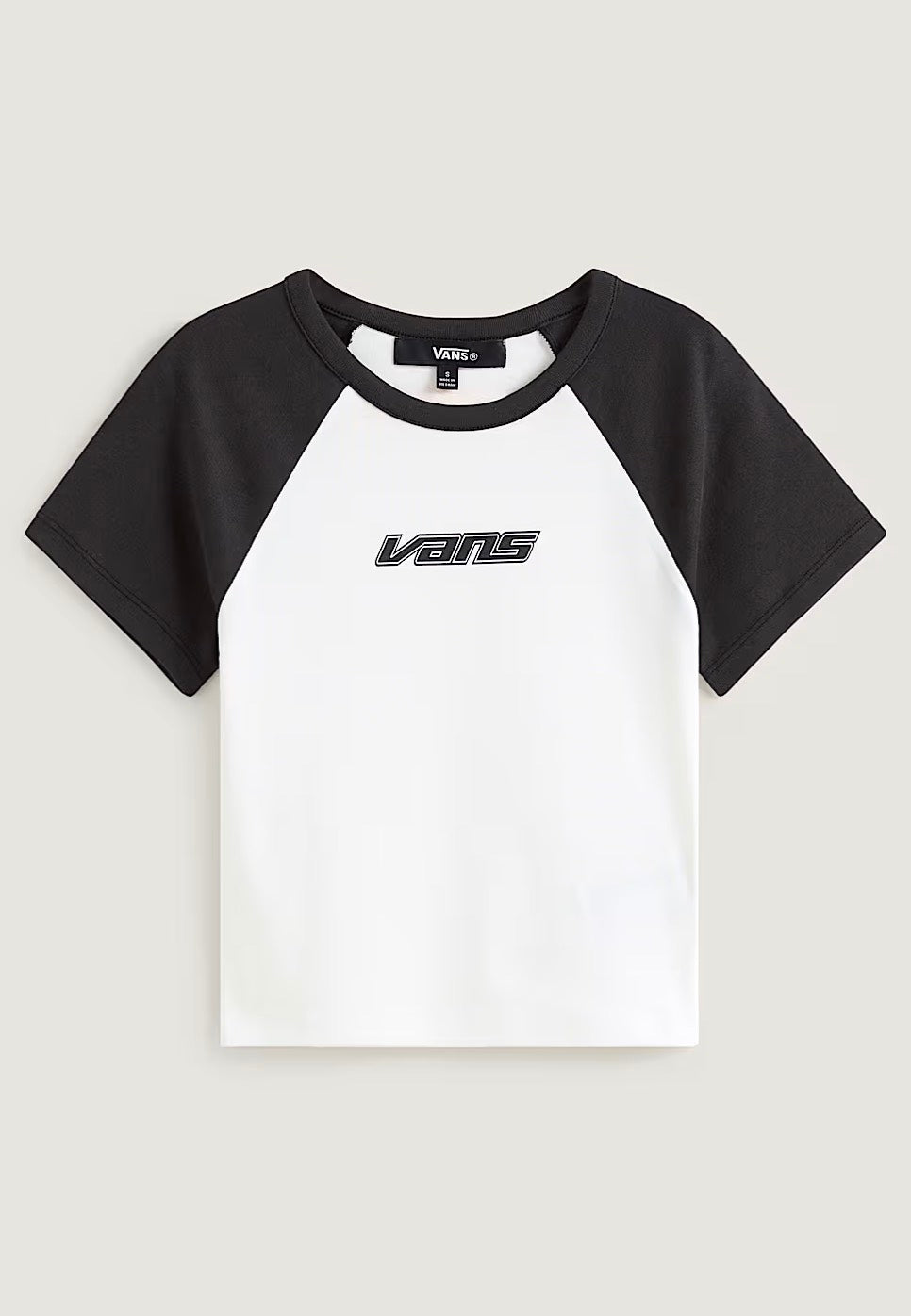 Vans - Clare True White/Black - T-Shirt | Women-Image